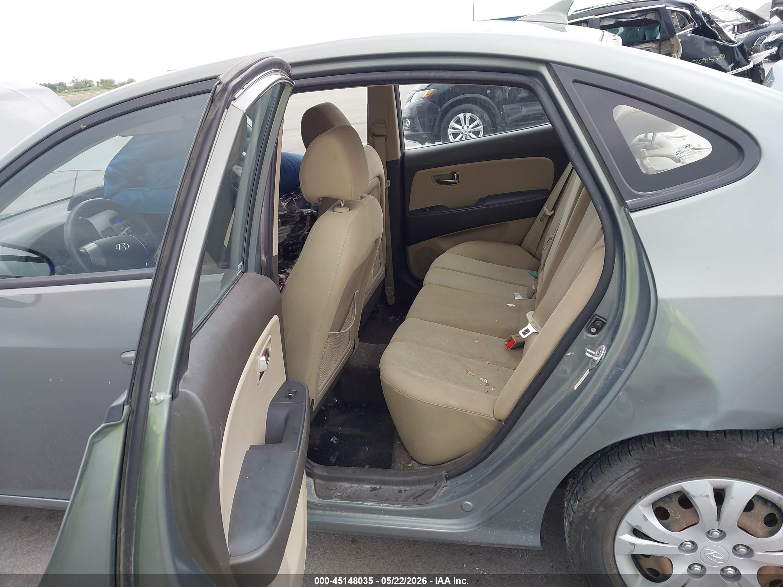 2010 Hyundai Elantra Gls Зеленый vin: KMHDU4AD5AU110921