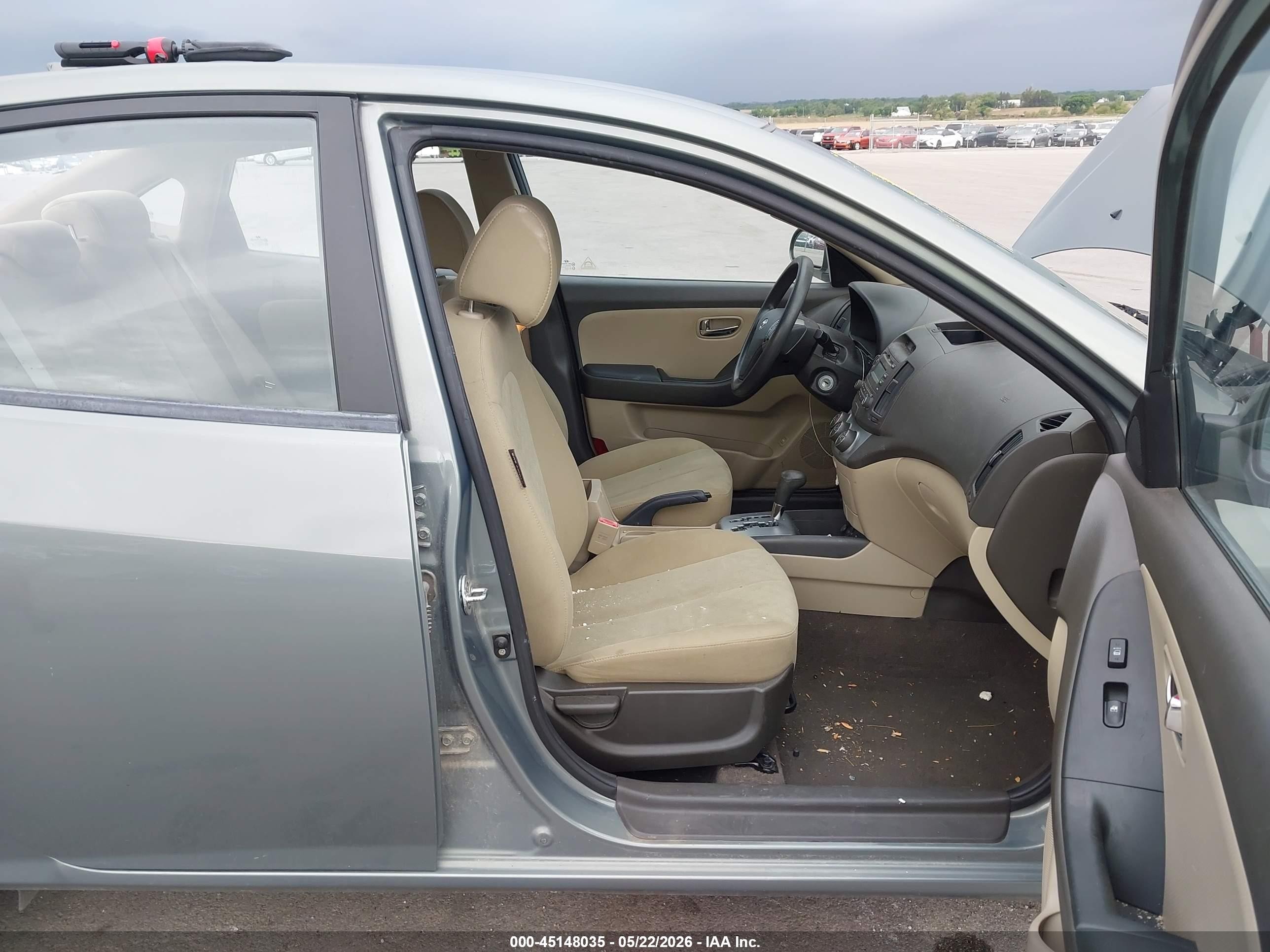 2010 Hyundai Elantra Gls Зеленый vin: KMHDU4AD5AU110921