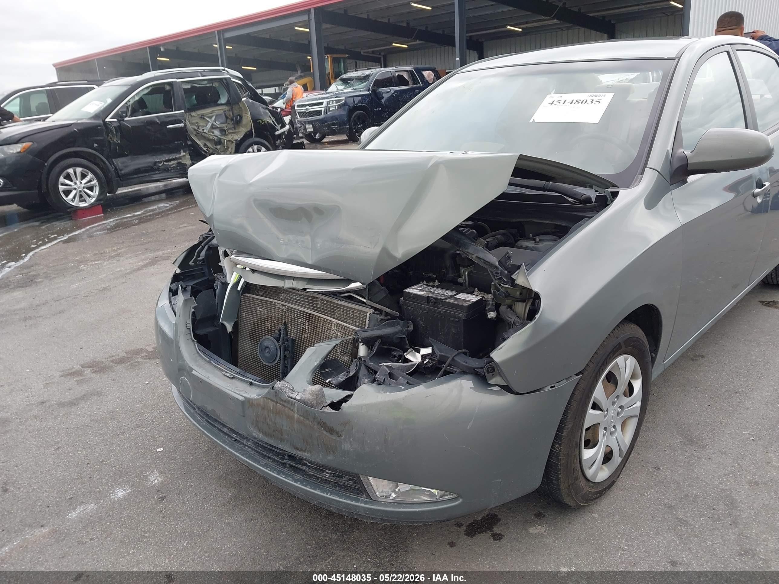 2010 Hyundai Elantra Gls Зеленый vin: KMHDU4AD5AU110921