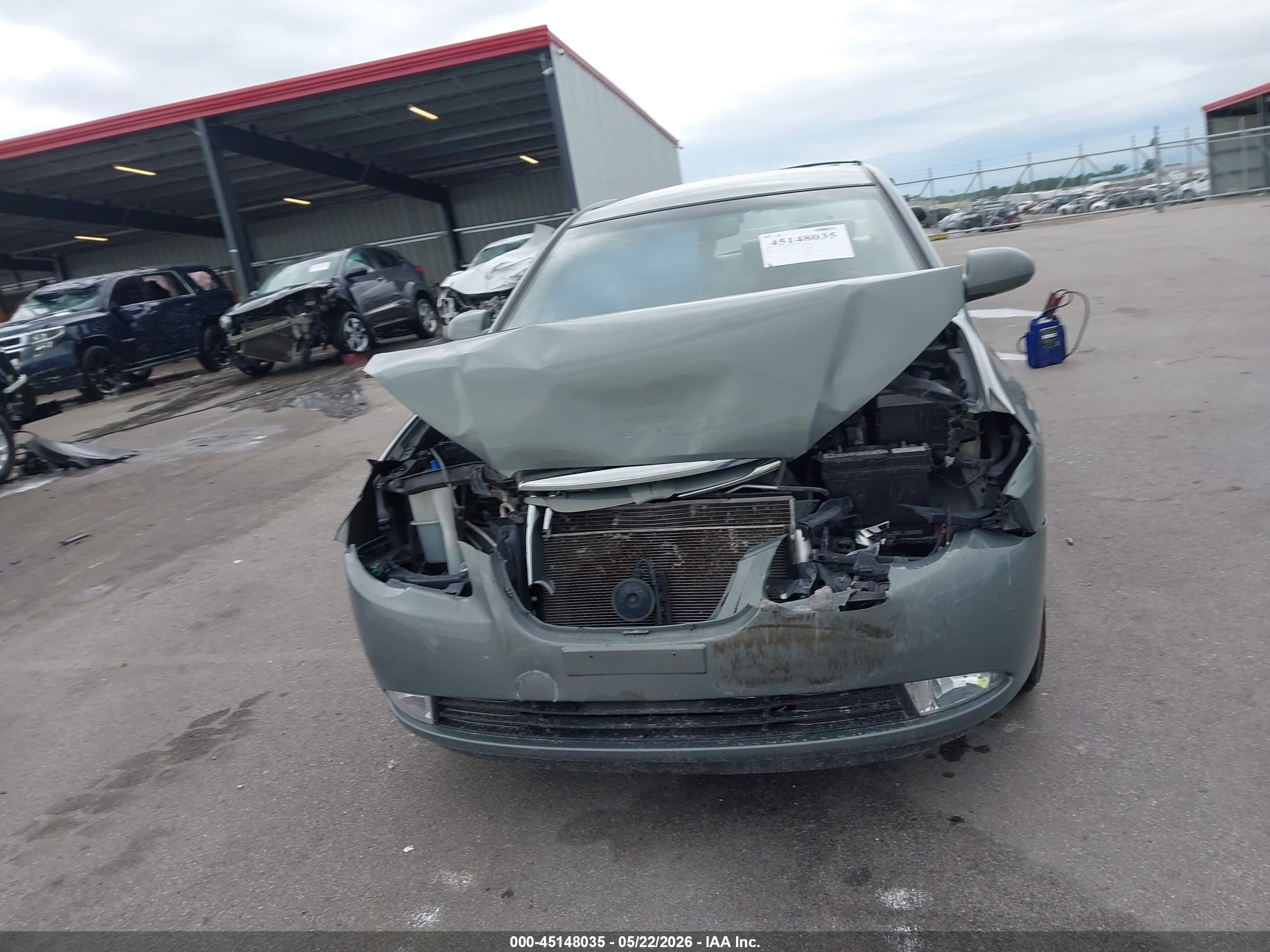 2010 Hyundai Elantra Gls Зеленый vin: KMHDU4AD5AU110921