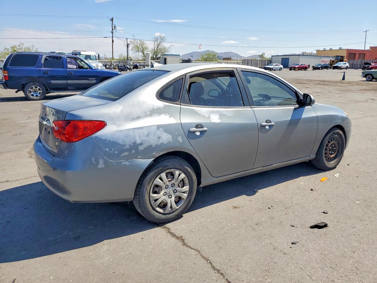 2010 Hyundai Elantra Gls Silver vin: KMHDU4AD5AU112068