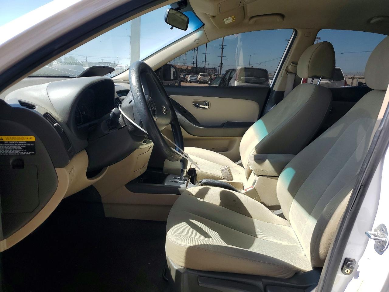 2010 Hyundai Elantra Gls White vin: KMHDU4AD5AU139691