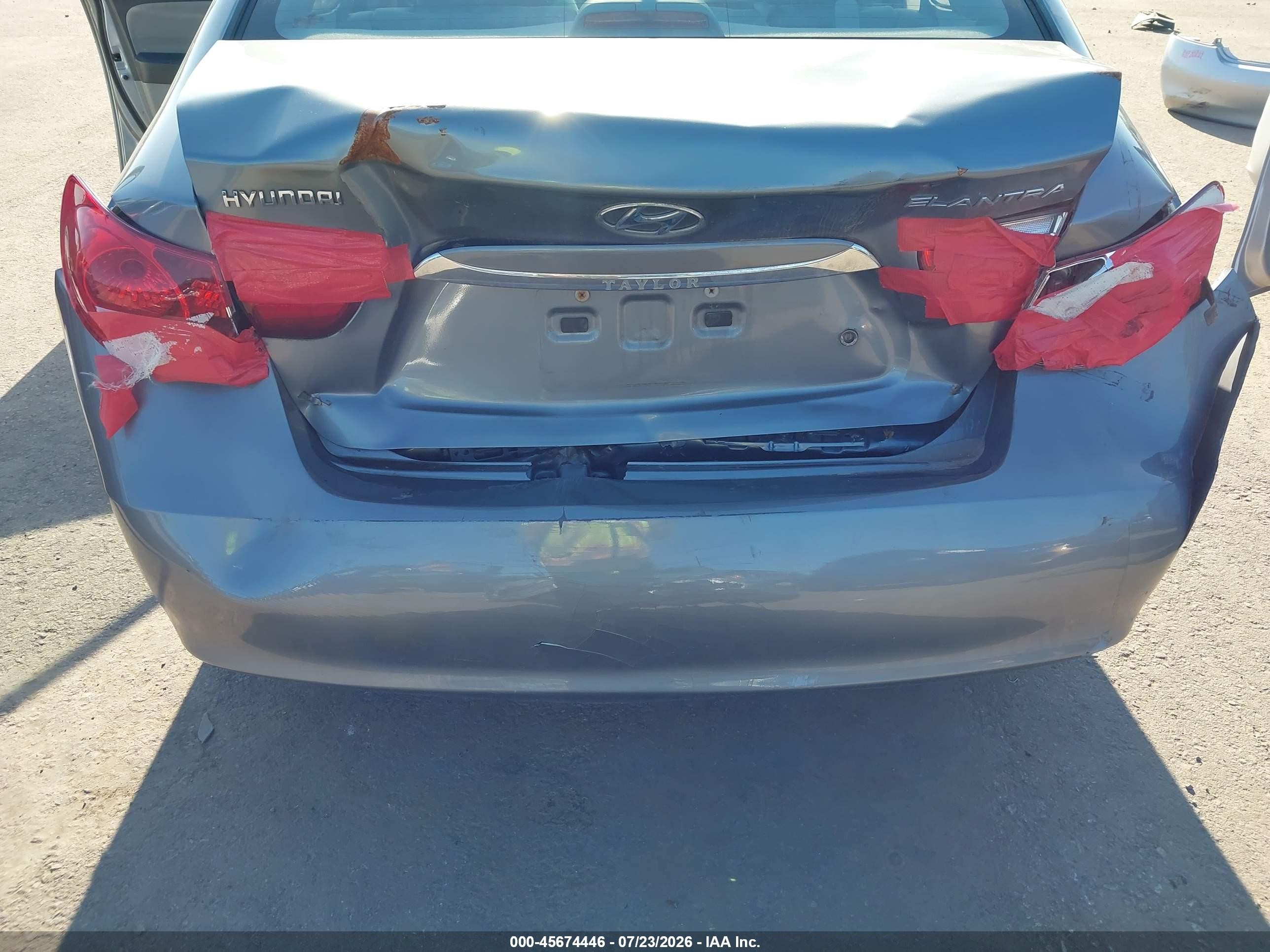 2010 Hyundai Elantra Gls Серый vin: KMHDU4AD5AU139707