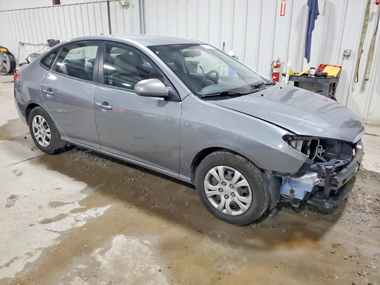 2010 Hyundai Elantra Gls Silver vin: KMHDU4AD5AU160461