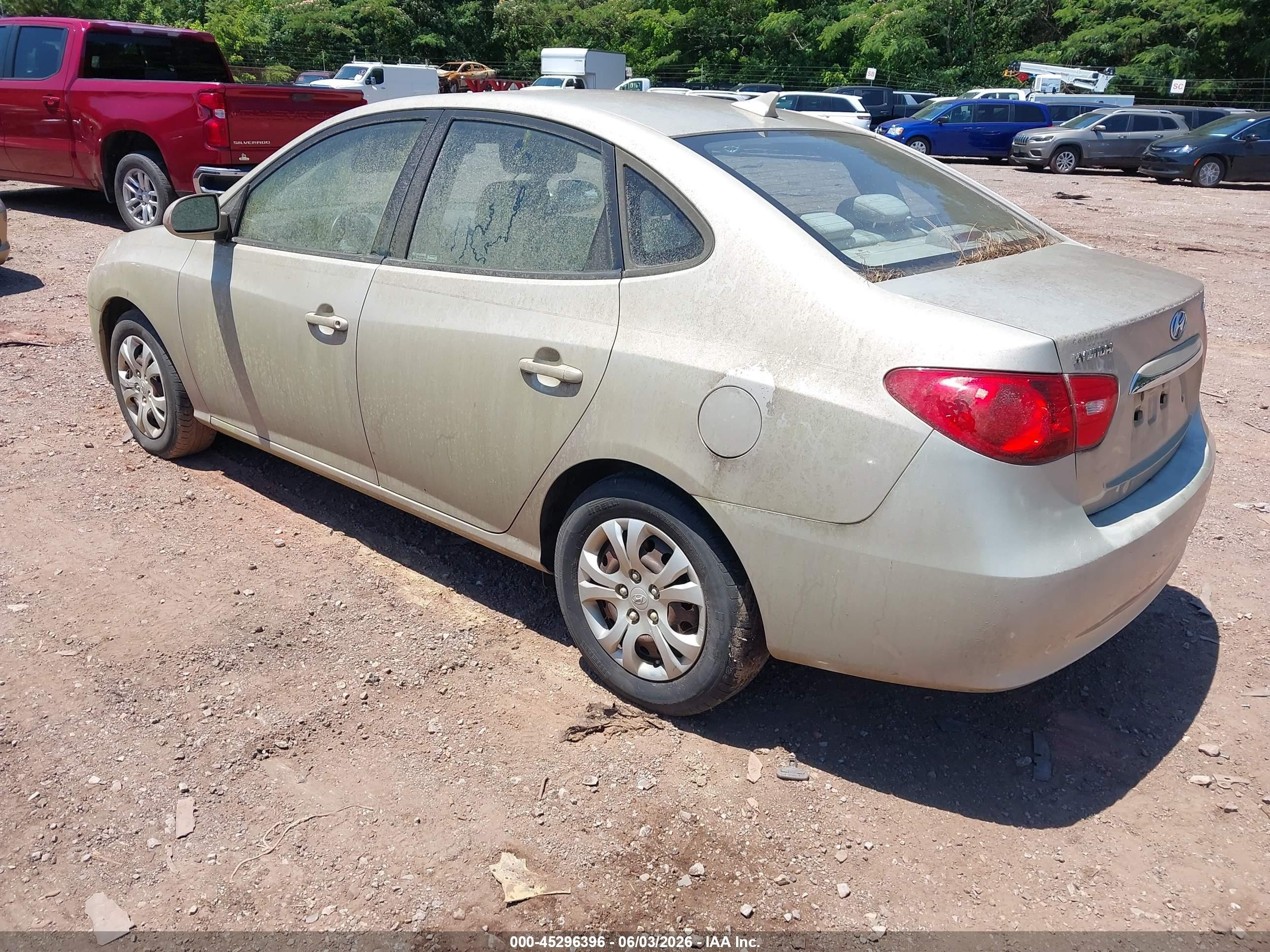2010 Hyundai Elantra Gls Серебряный vin: KMHDU4AD5AU168947