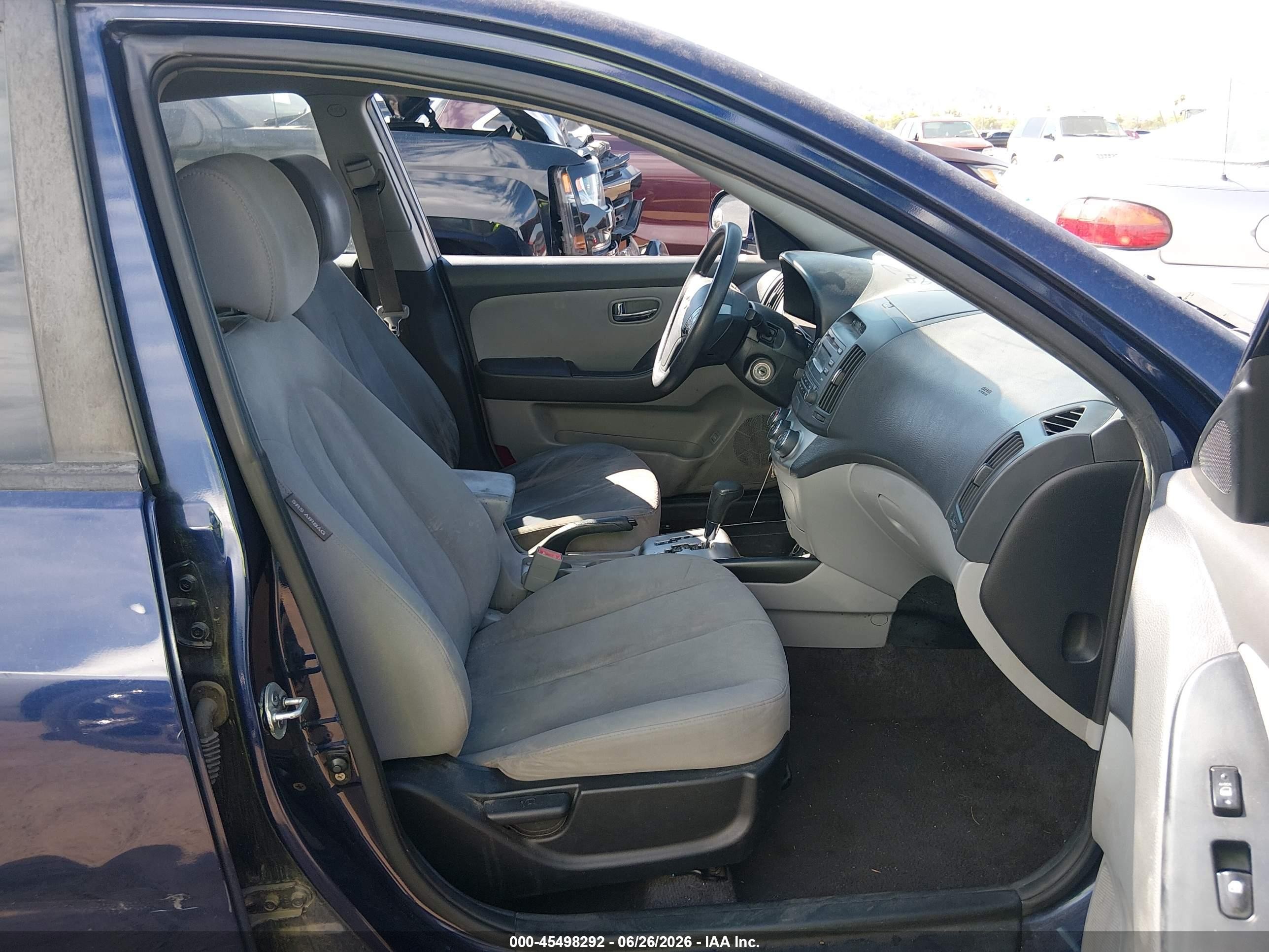 2010 Hyundai Elantra Gls Blue vin: KMHDU4AD5AU177969