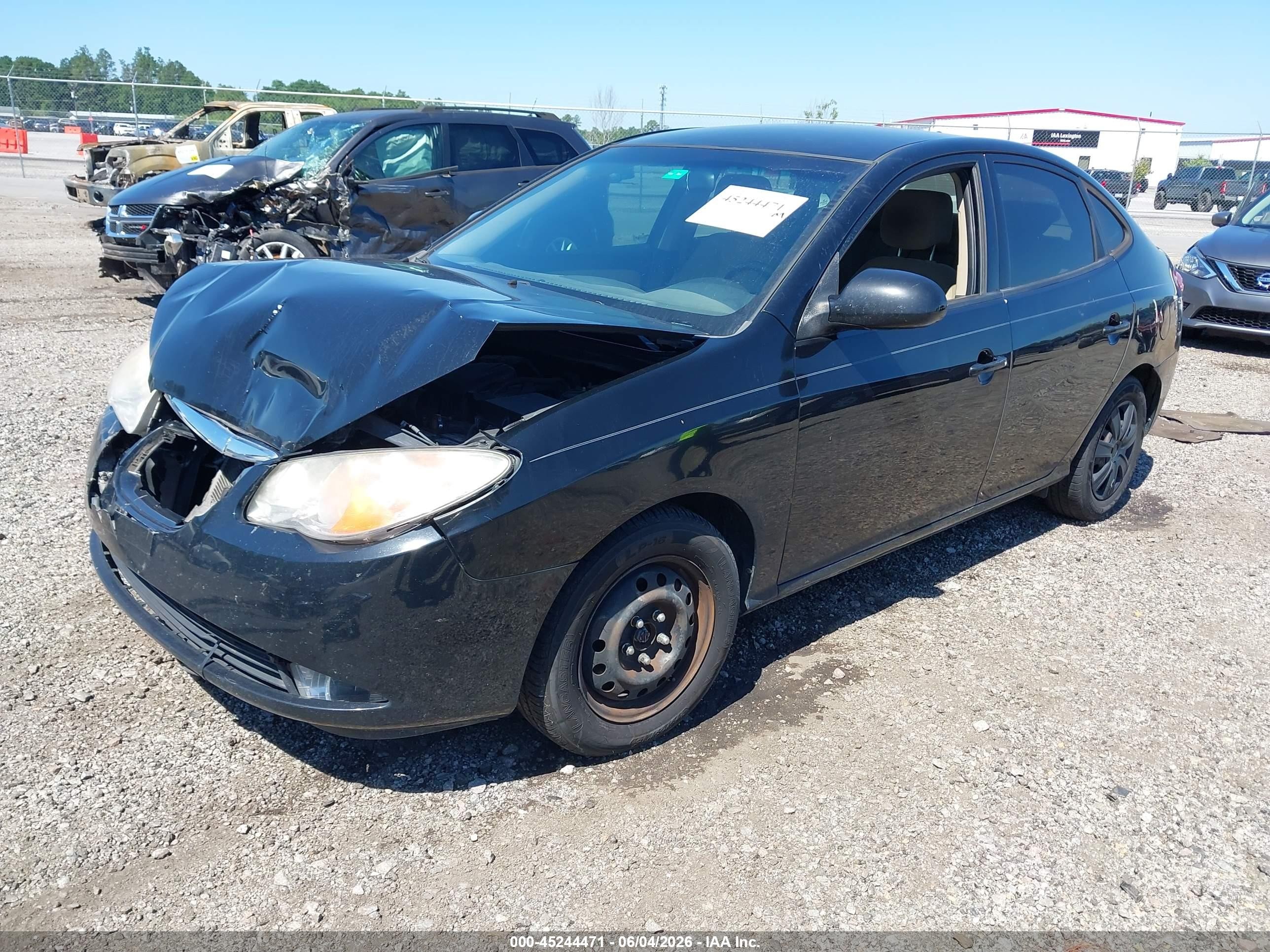 2010 Hyundai Elantra Gls Black vin: KMHDU4AD5AU180306