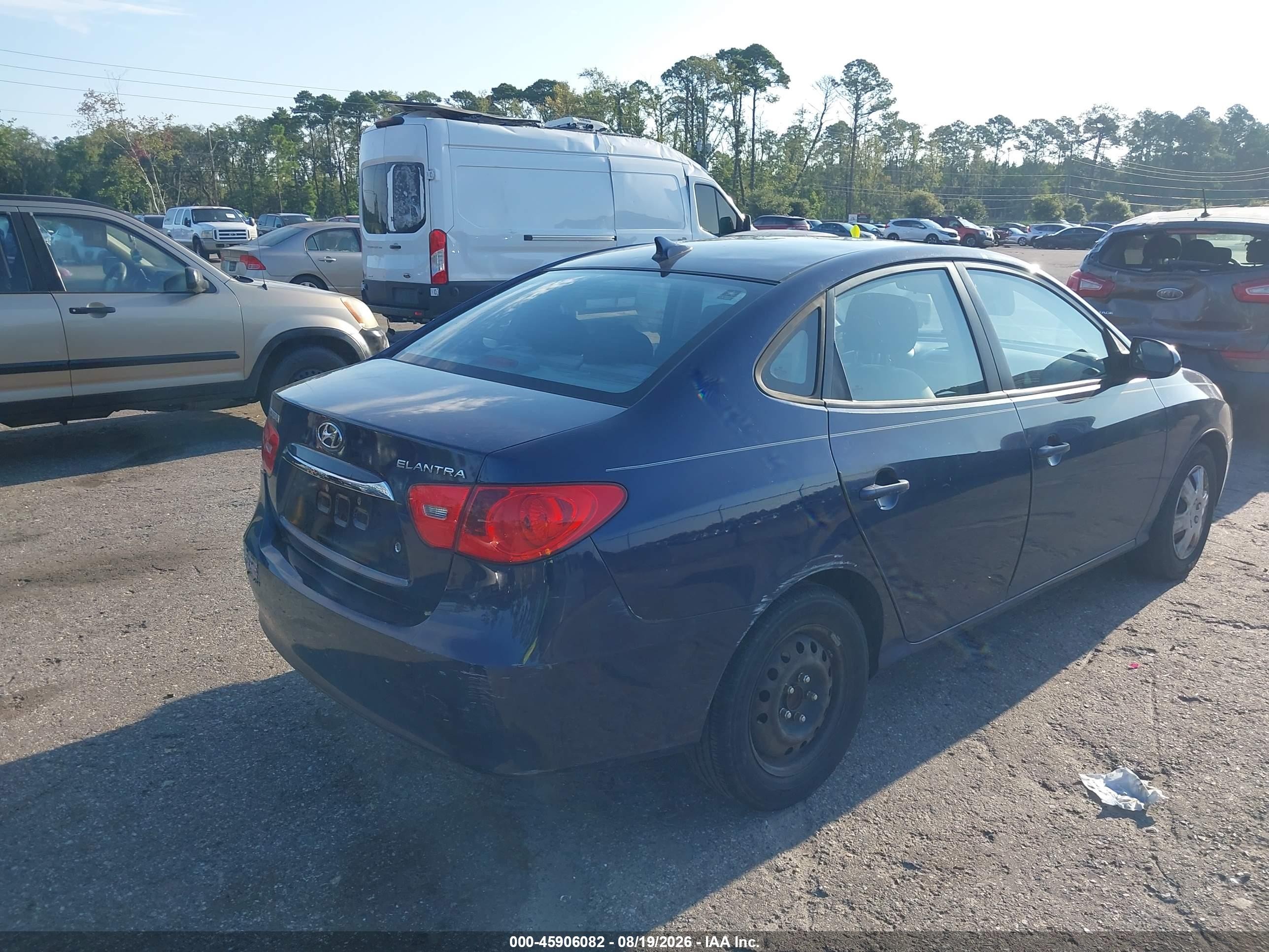 2010 Hyundai Elantra Gls Blue vin: KMHDU4AD5AU189720