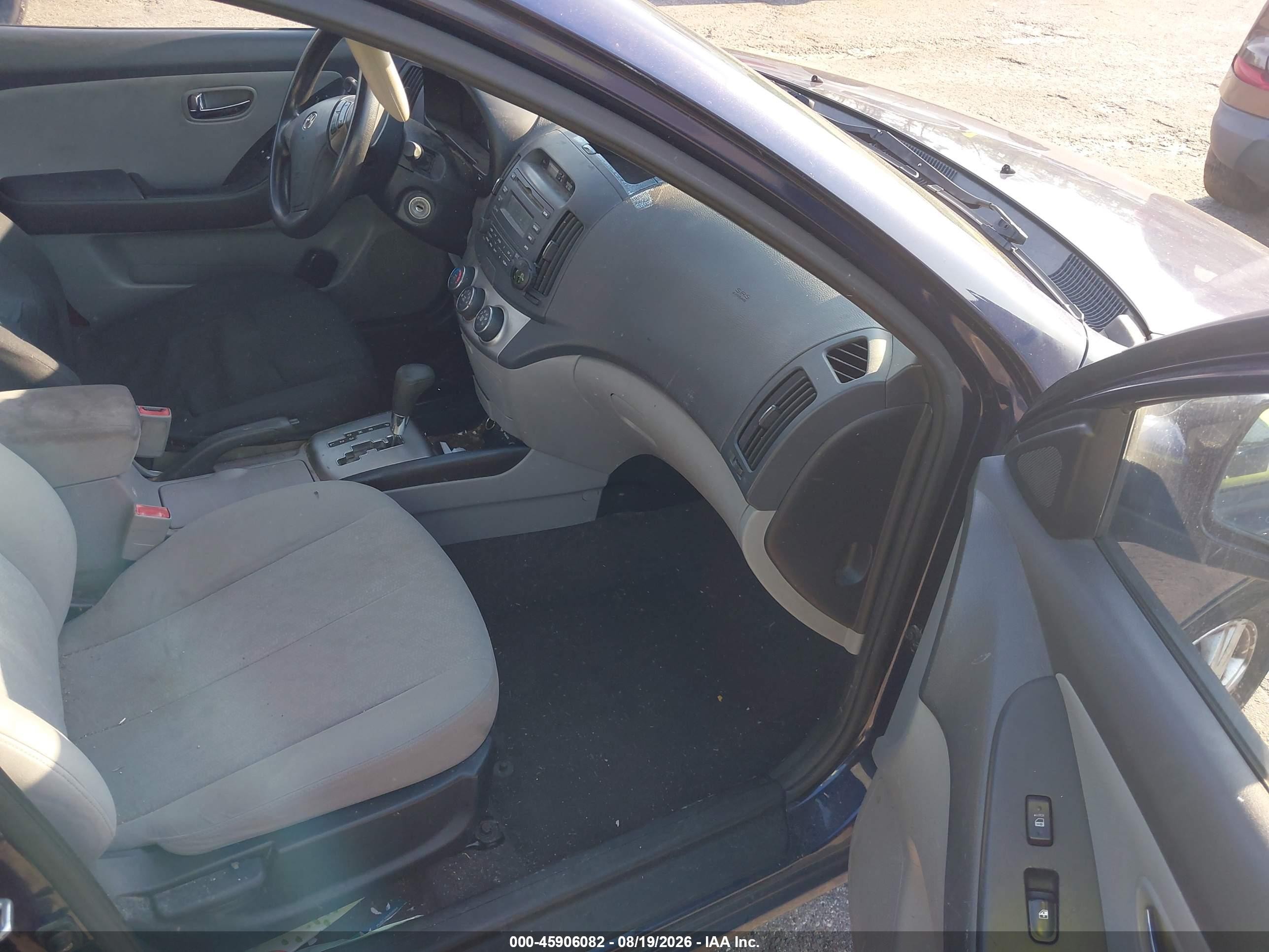 2010 Hyundai Elantra Gls Blue vin: KMHDU4AD5AU189720