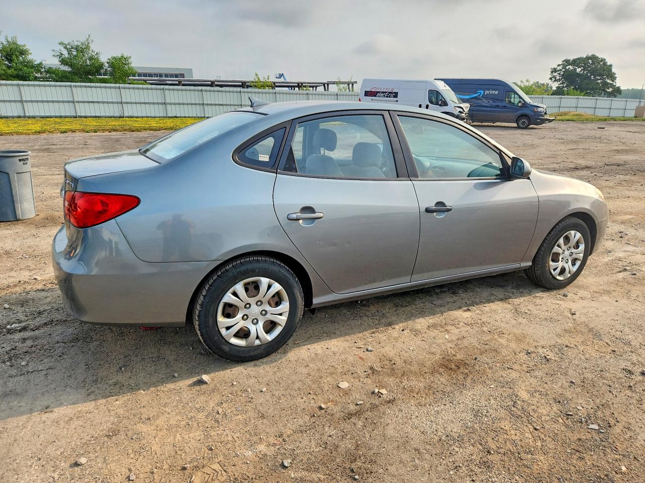 2010 Hyundai Elantra Gls Gray vin: KMHDU4AD5AU830266