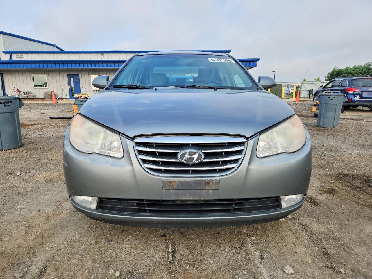 2010 Hyundai Elantra Gls Gray vin: KMHDU4AD5AU830266
