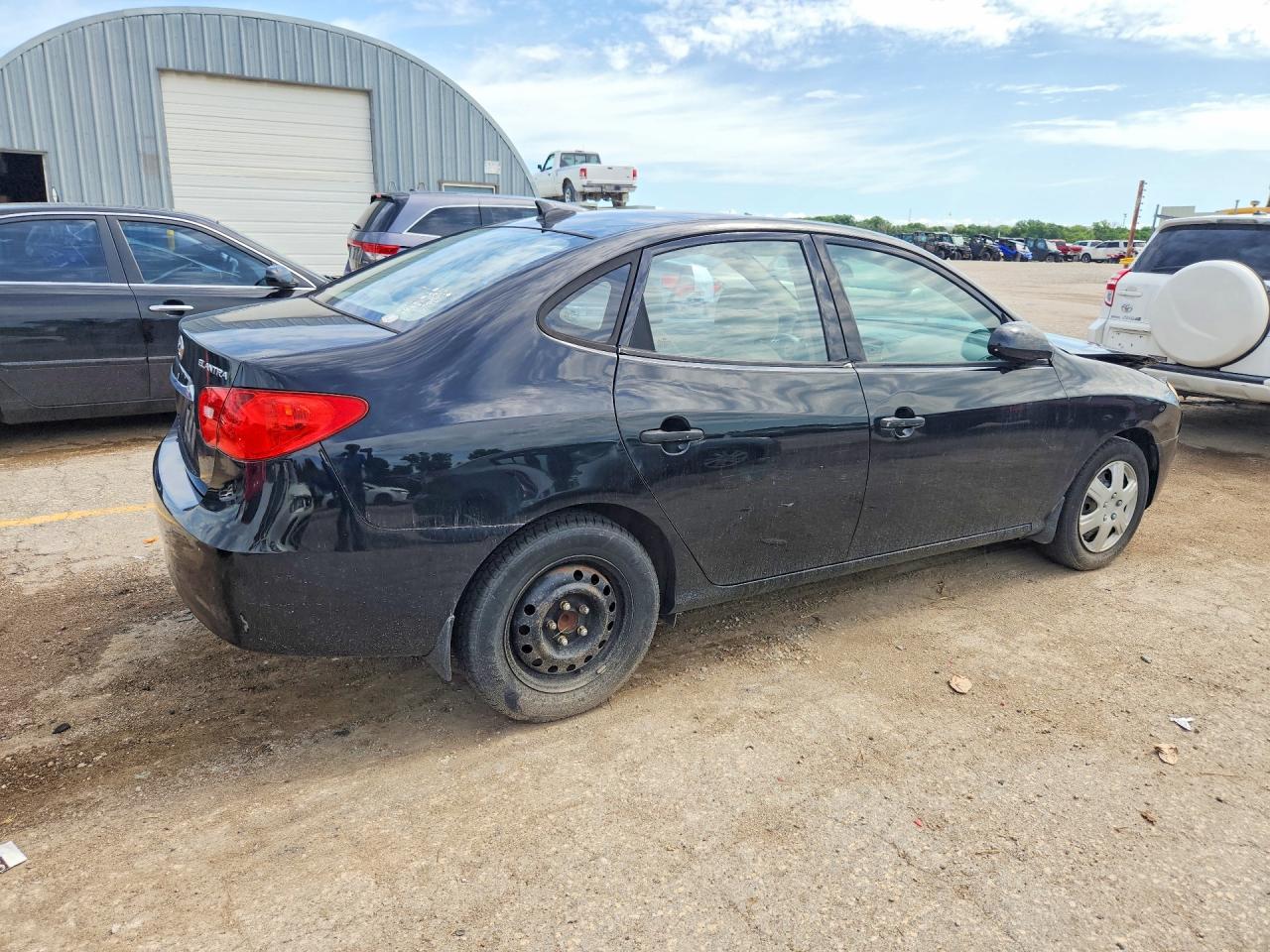 2010 Hyundai Elantra Gls Black vin: KMHDU4AD5AU858178