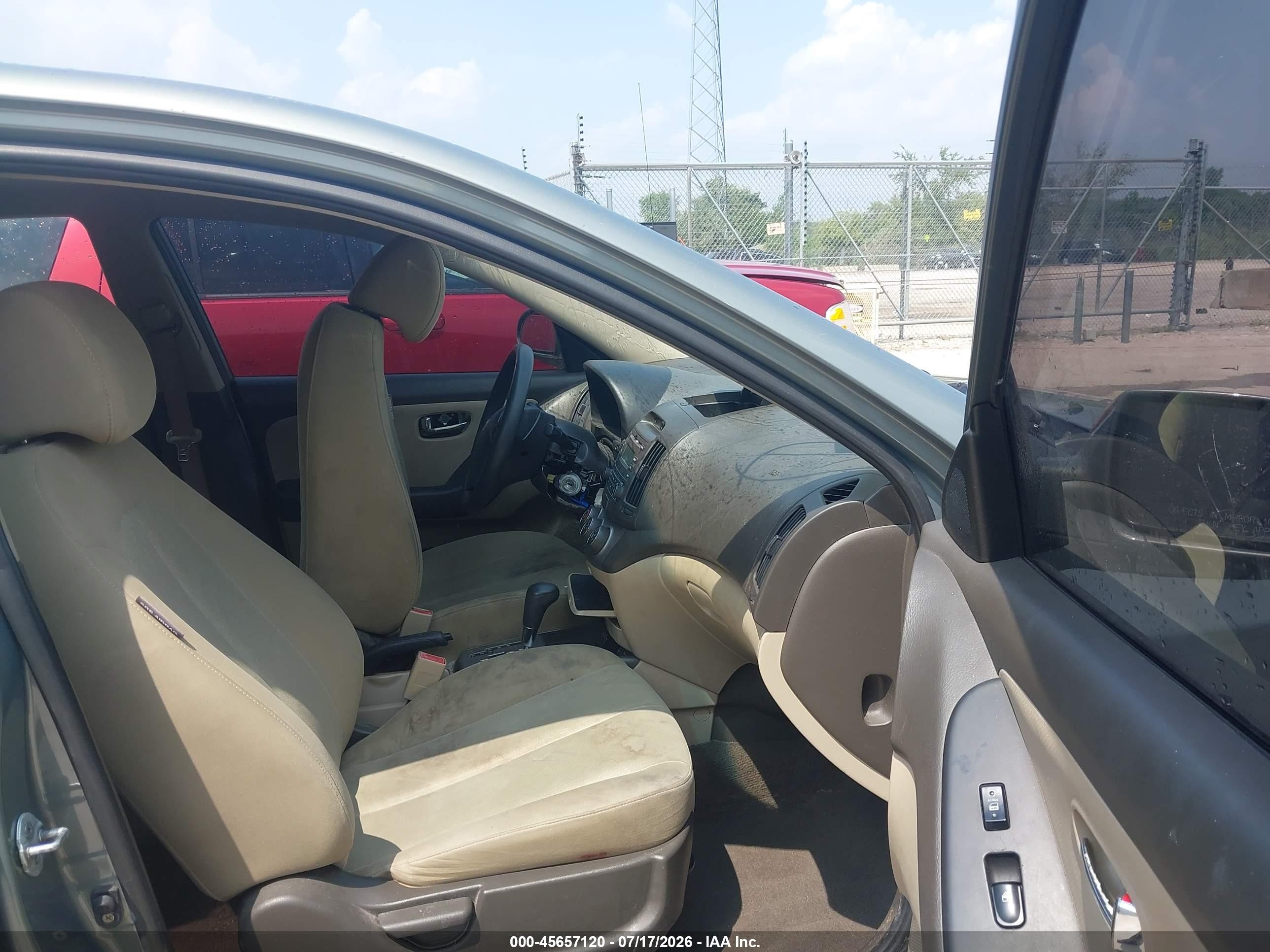 2010 Hyundai Elantra Gls Gray vin: KMHDU4AD5AU900512