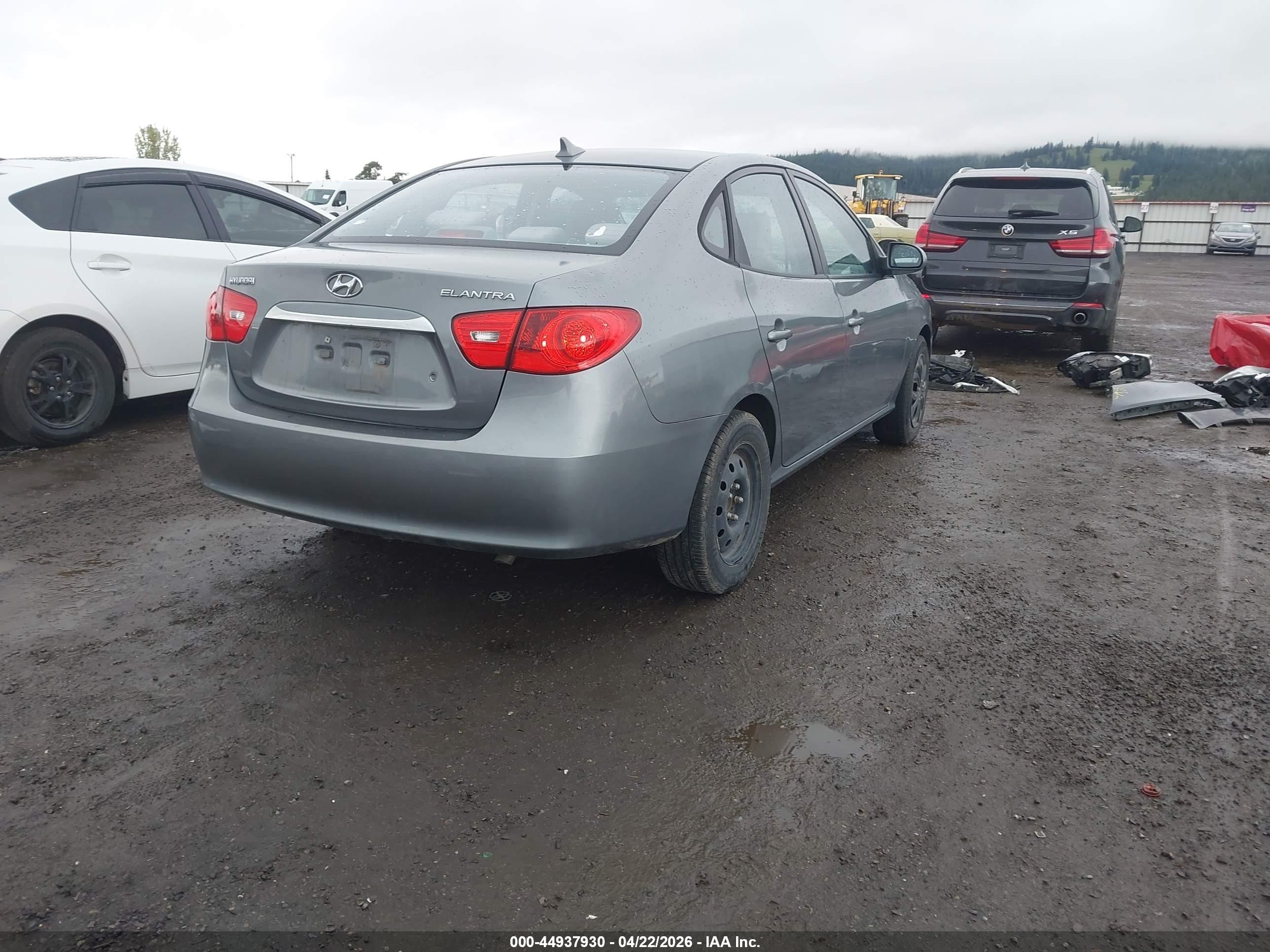 2010 Hyundai Elantra Gls Серый vin: KMHDU4AD5AU937589