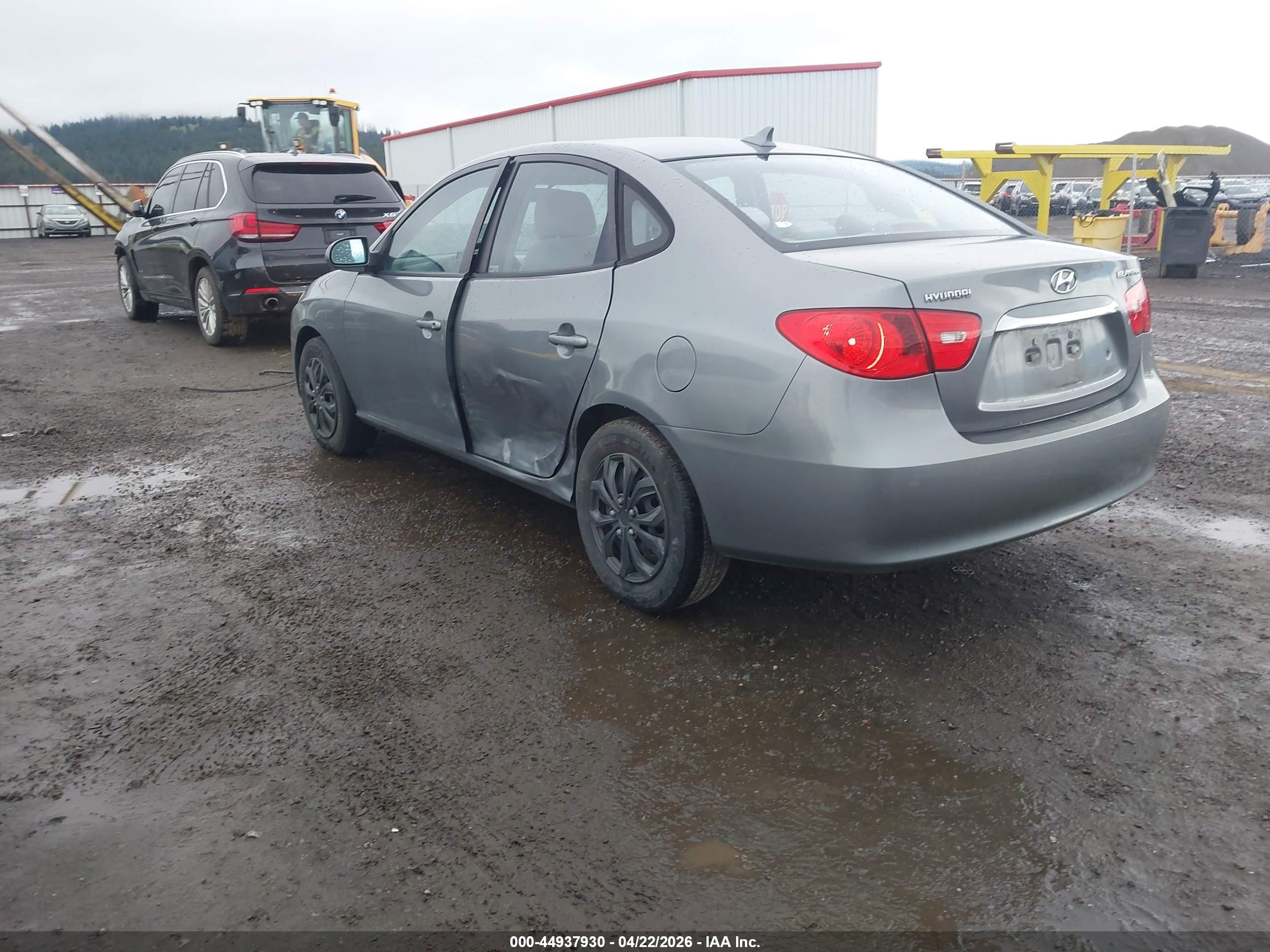 2010 Hyundai Elantra Gls Серый vin: KMHDU4AD5AU937589
