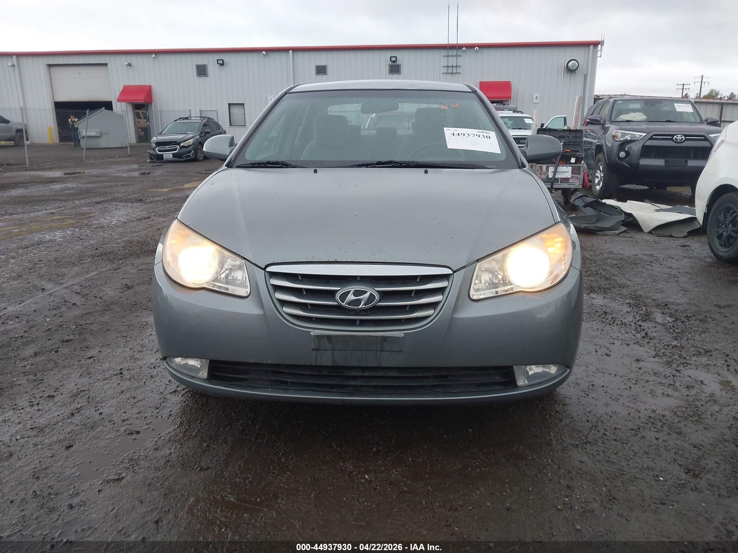 2010 Hyundai Elantra Gls Серый vin: KMHDU4AD5AU937589