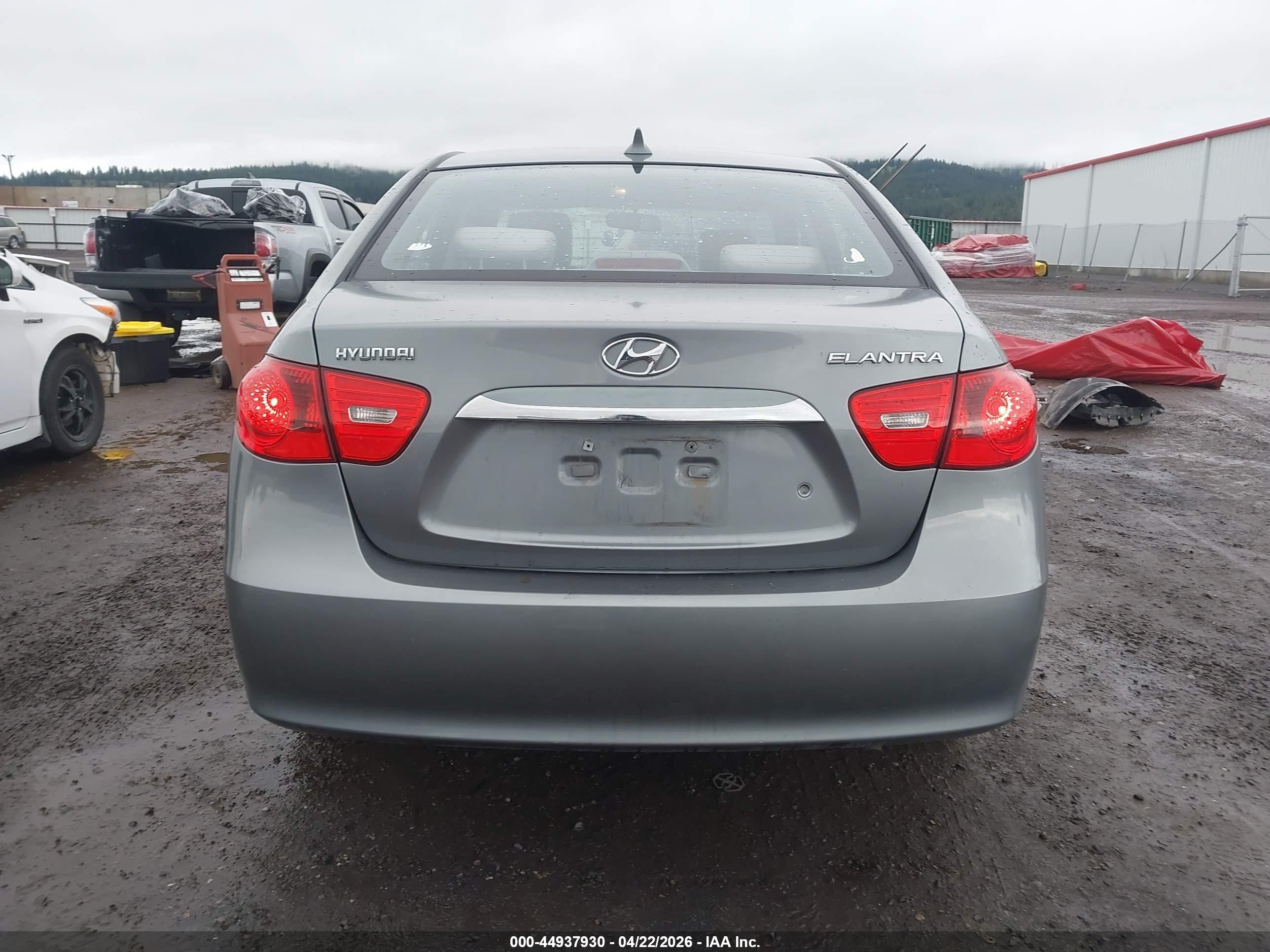 2010 Hyundai Elantra Gls Серый vin: KMHDU4AD5AU937589