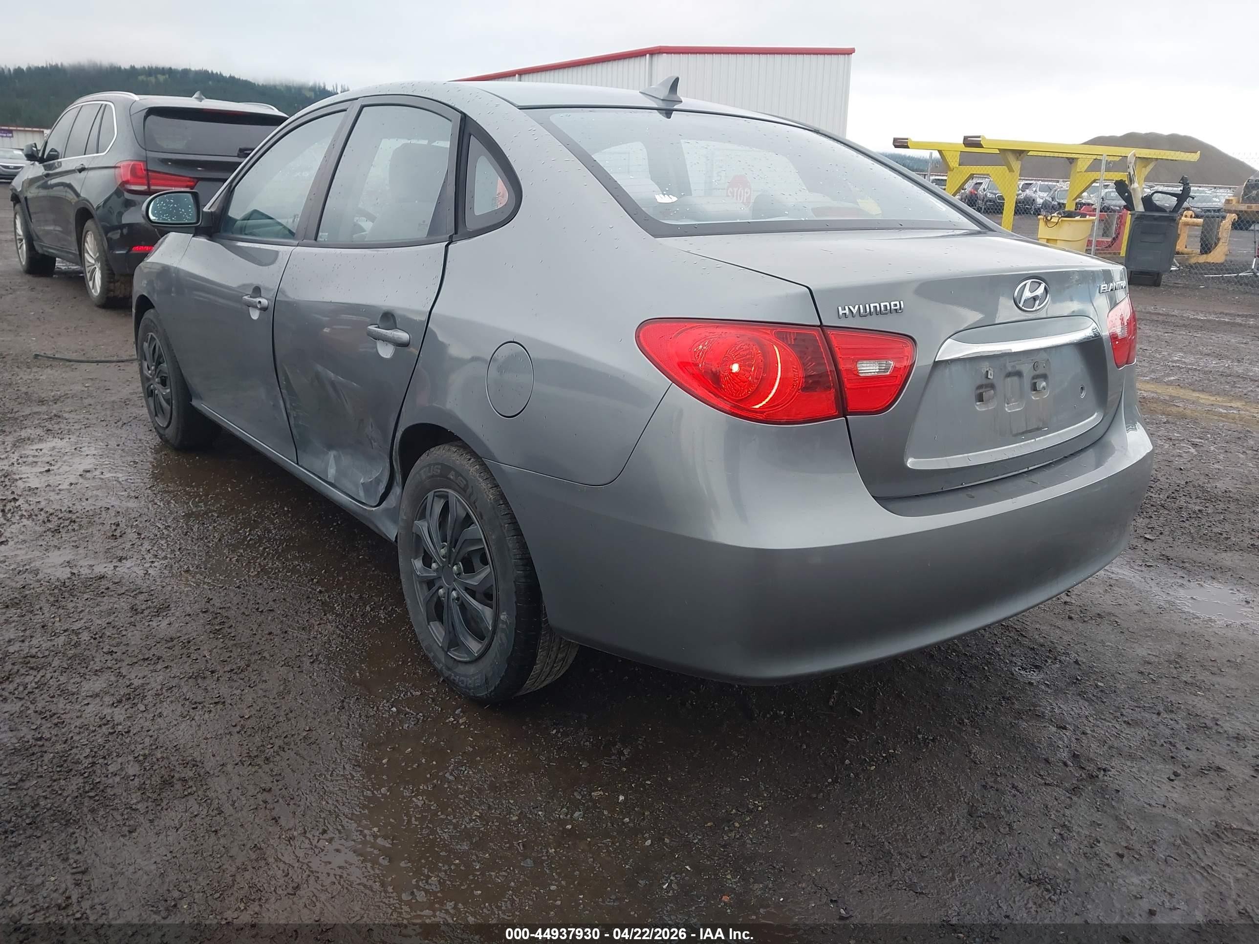 2010 Hyundai Elantra Gls Серый vin: KMHDU4AD5AU937589