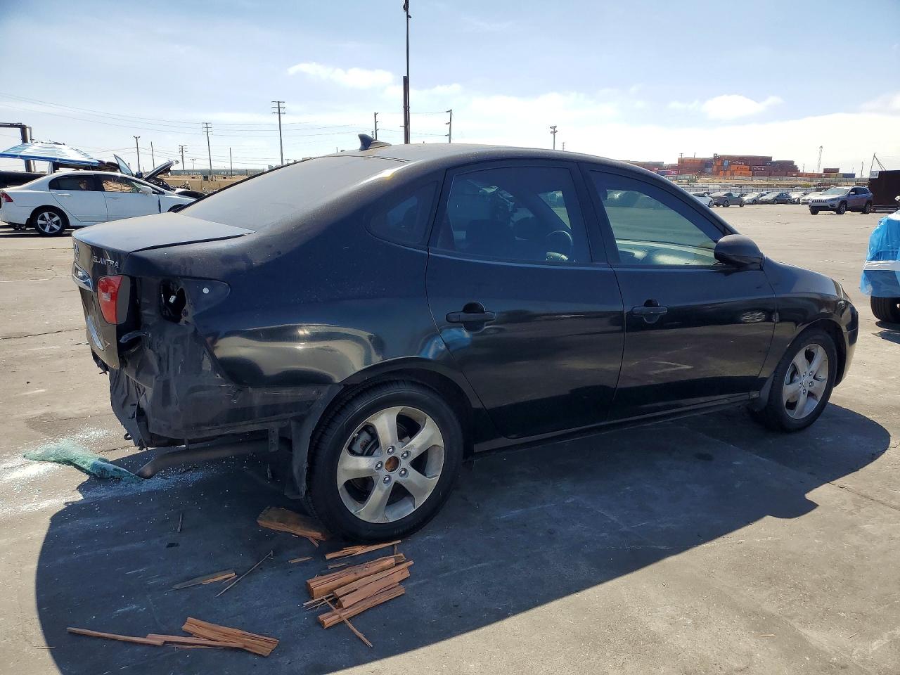 2010 Hyundai Elantra Se Black vin: KMHDU4AD5AU942453