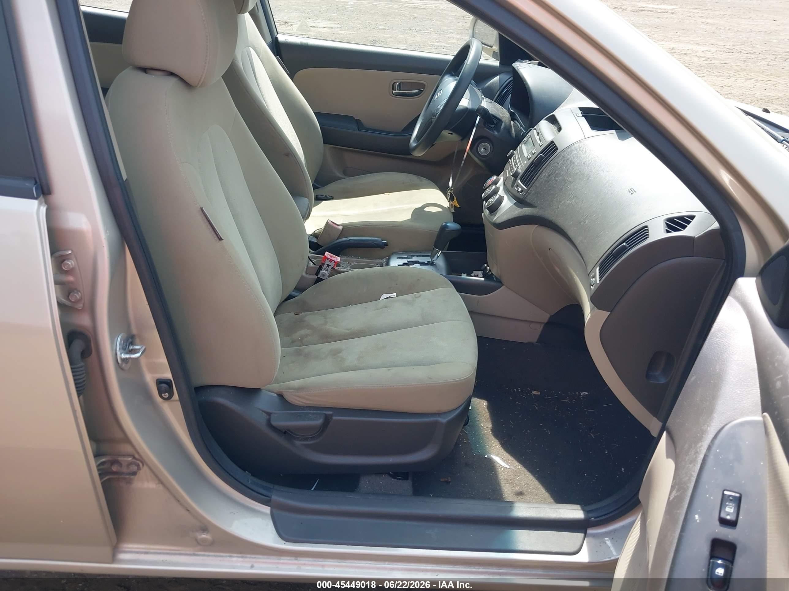 2010 Hyundai Elantra Gls Золотой vin: KMHDU4AD5AU975680