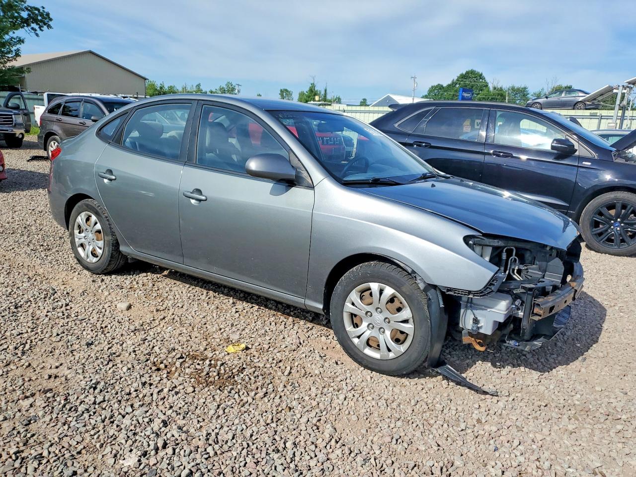 2010 Hyundai Elantra Gls Silver vin: KMHDU4AD6AU064709