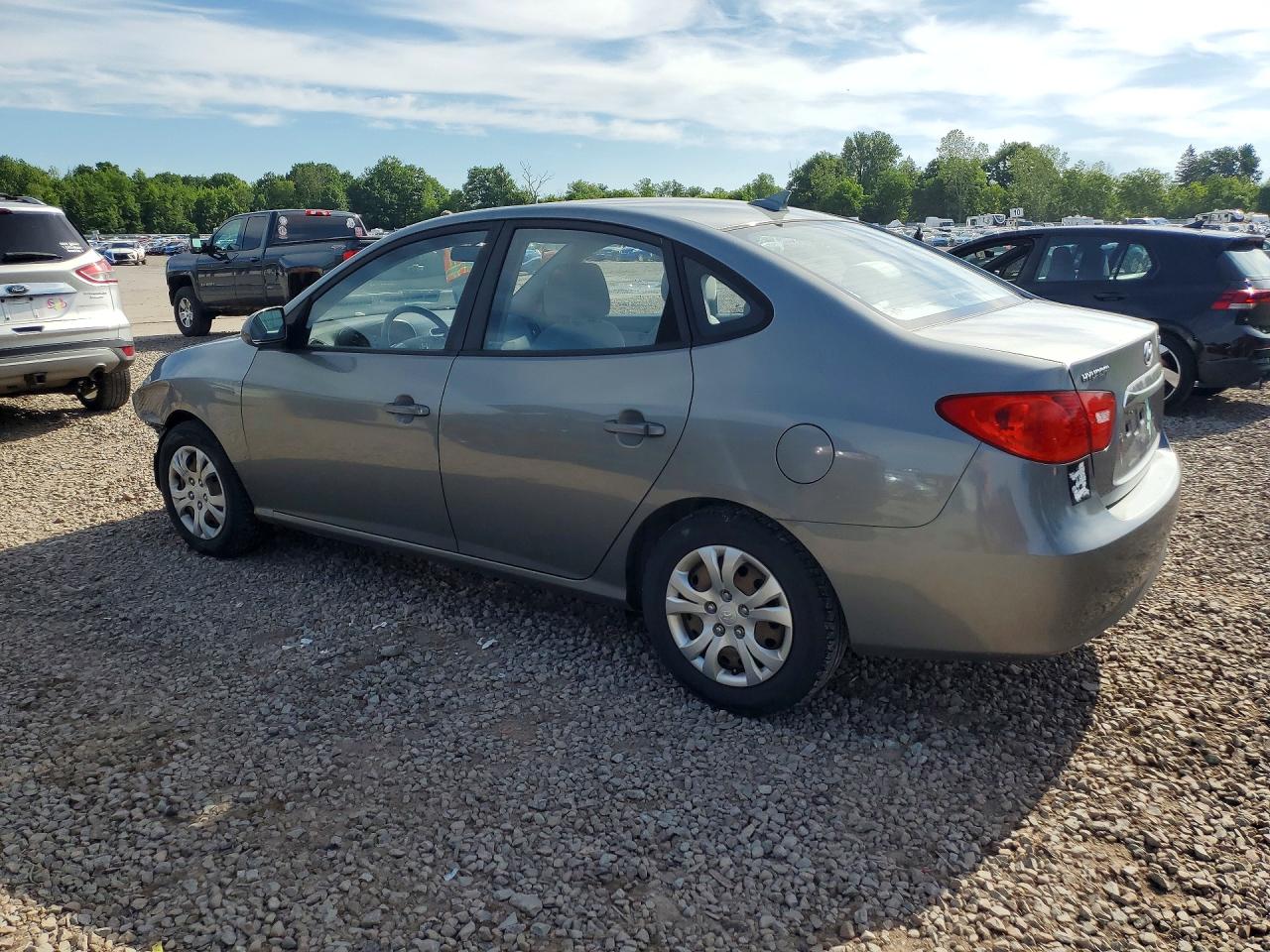 2010 Hyundai Elantra Gls Silver vin: KMHDU4AD6AU064709
