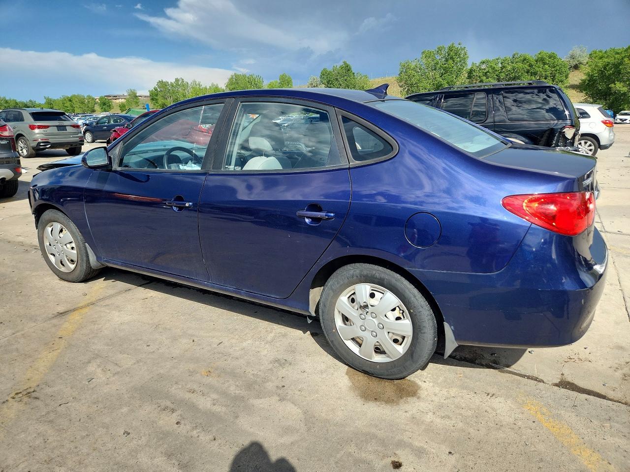 2010 Hyundai Elantra Gls Blue vin: KMHDU4AD6AU087889