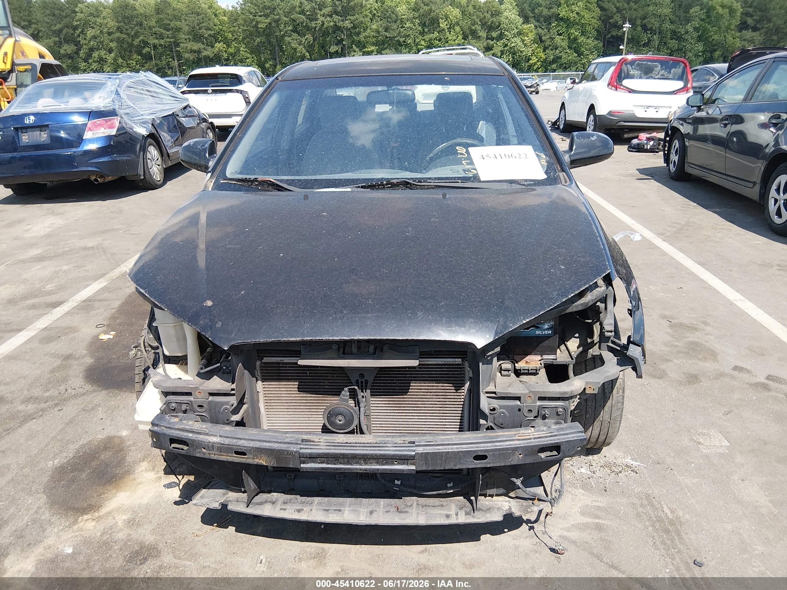 2010 Hyundai Elantra Gls Black vin: KMHDU4AD6AU093496
