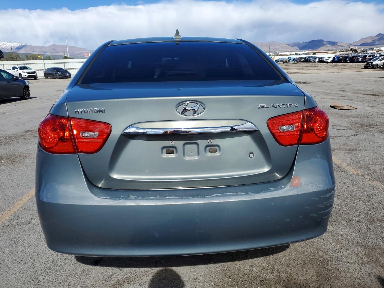 2010 Hyundai Elantra Gls Бирюзовый vin: KMHDU4AD6AU121507