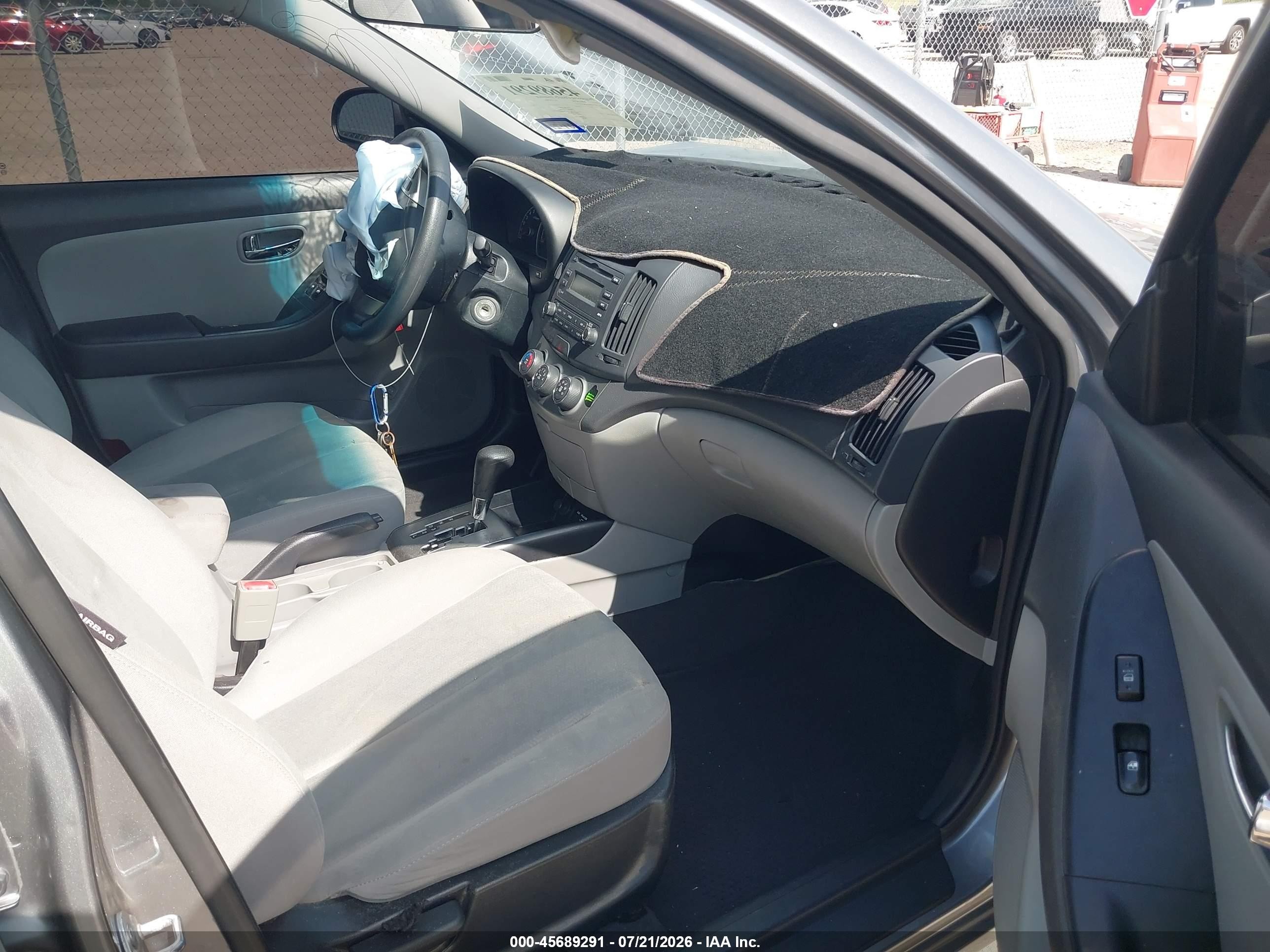 2010 Hyundai Elantra Gls Серый vin: KMHDU4AD6AU129221