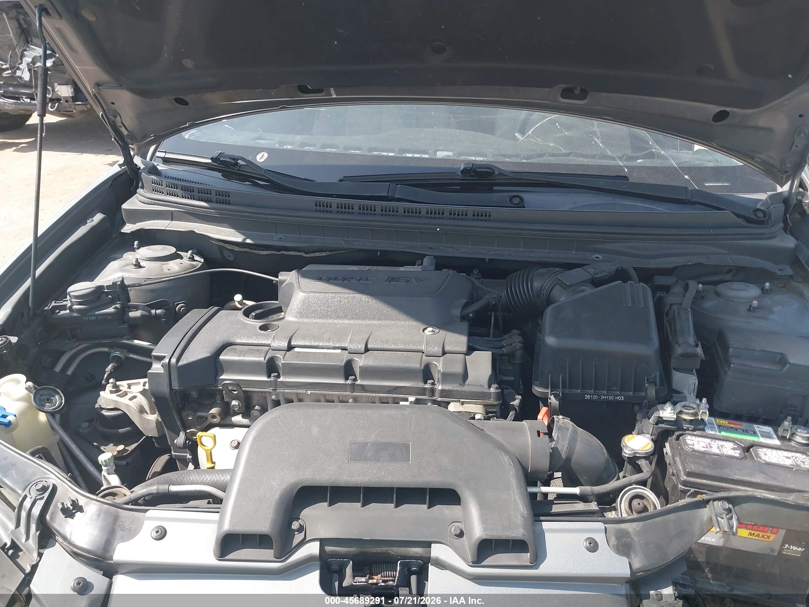 2010 Hyundai Elantra Gls Серый vin: KMHDU4AD6AU129221