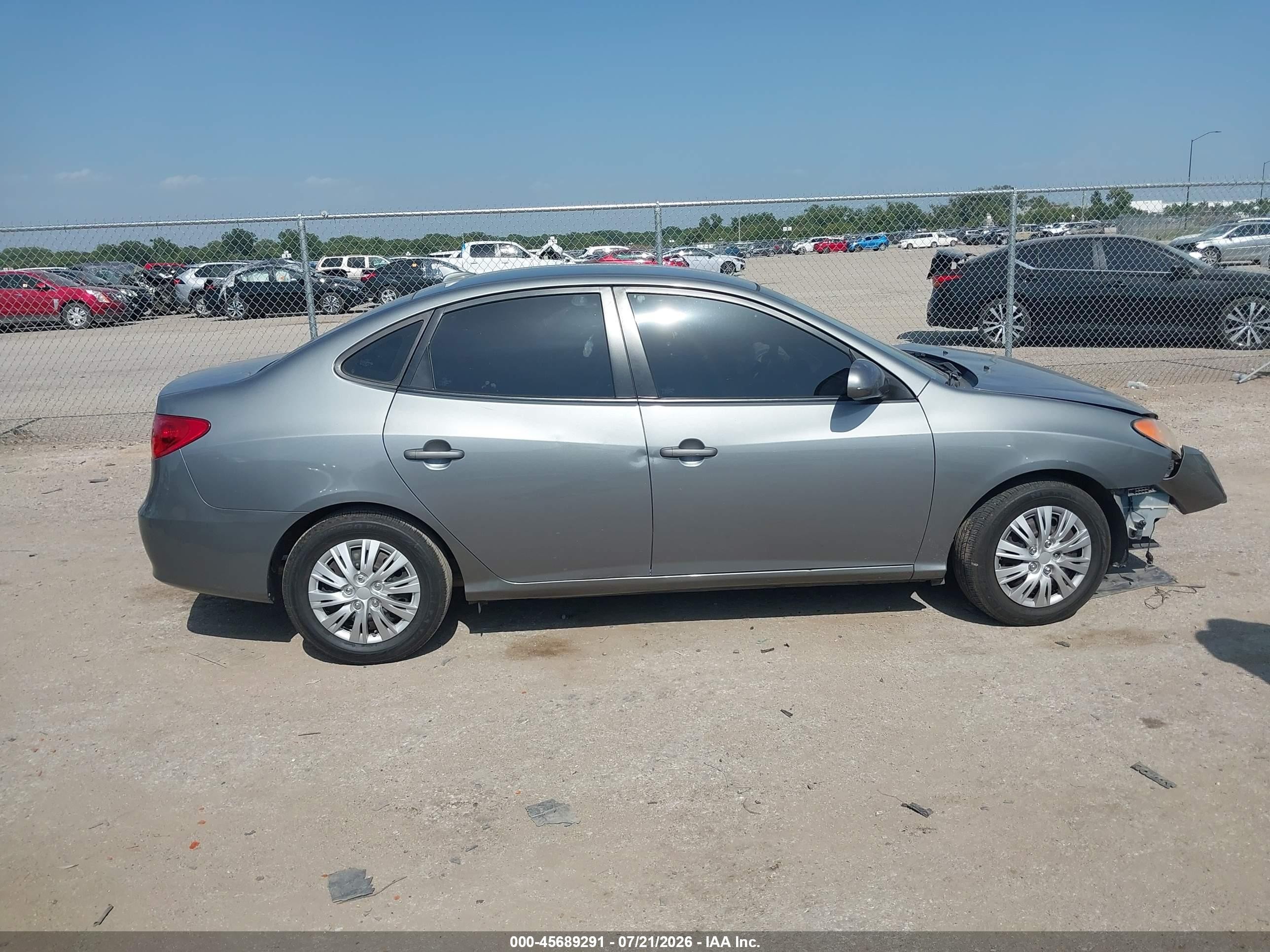 2010 Hyundai Elantra Gls Серый vin: KMHDU4AD6AU129221