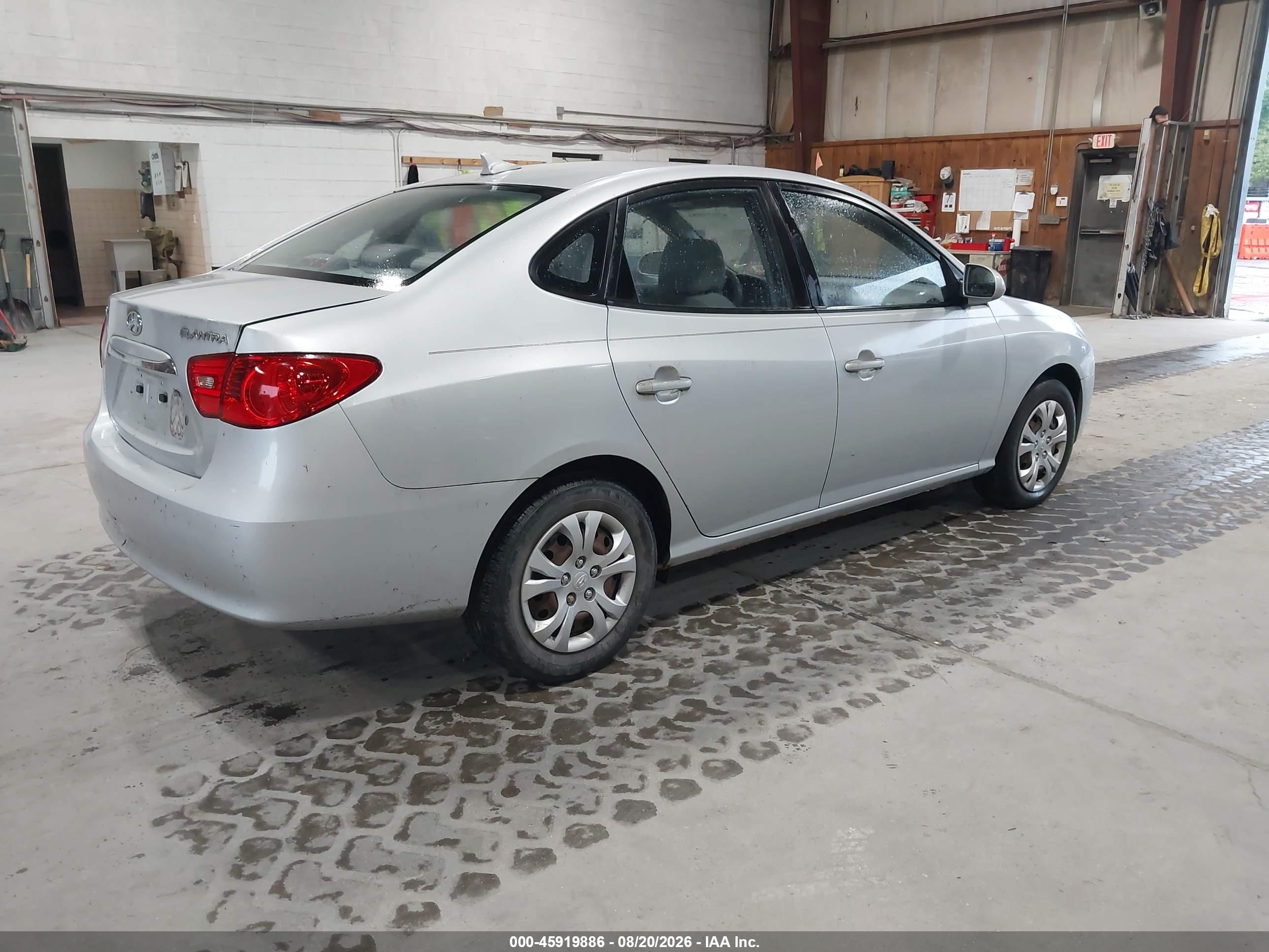 2010 Hyundai Elantra Gls Gray vin: KMHDU4AD6AU148786