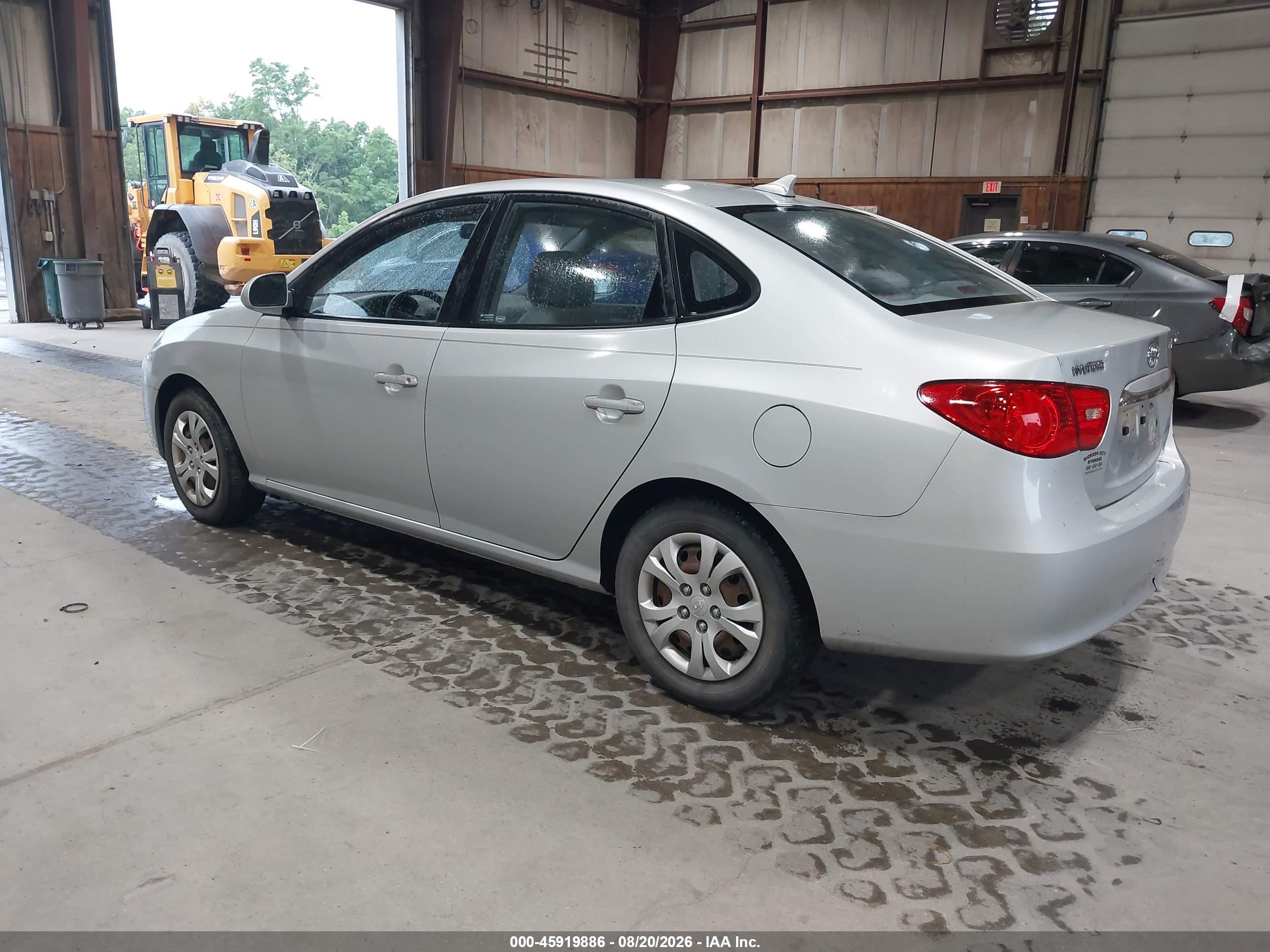 2010 Hyundai Elantra Gls Gray vin: KMHDU4AD6AU148786