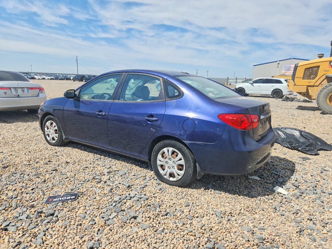 2010 Hyundai Elantra Gls Blue vin: KMHDU4AD6AU155088