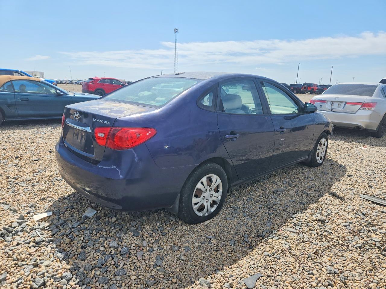 2010 Hyundai Elantra Gls Blue vin: KMHDU4AD6AU155088
