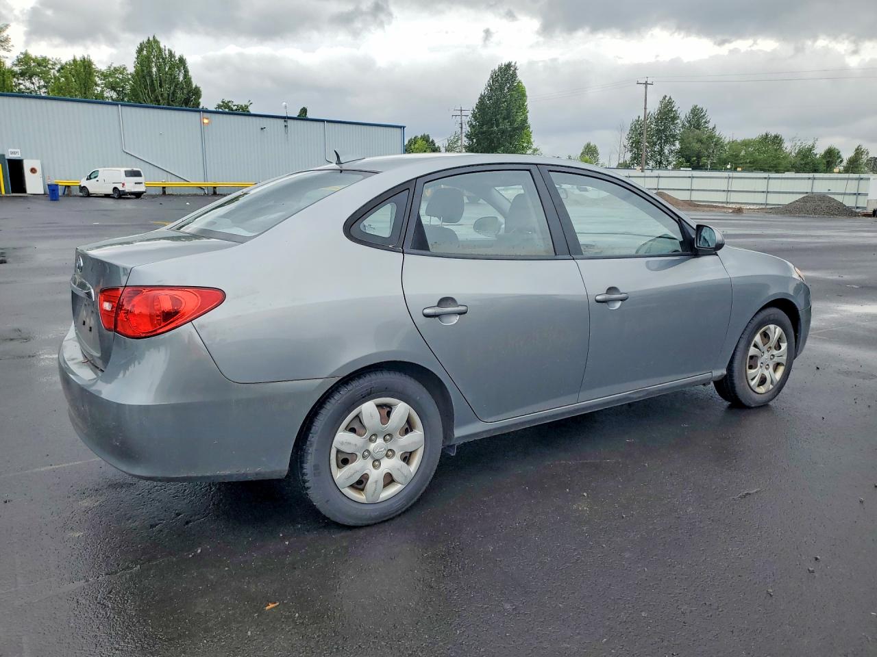2010 Hyundai Elantra Blue Серый vin: KMHDU4AD6AU170075