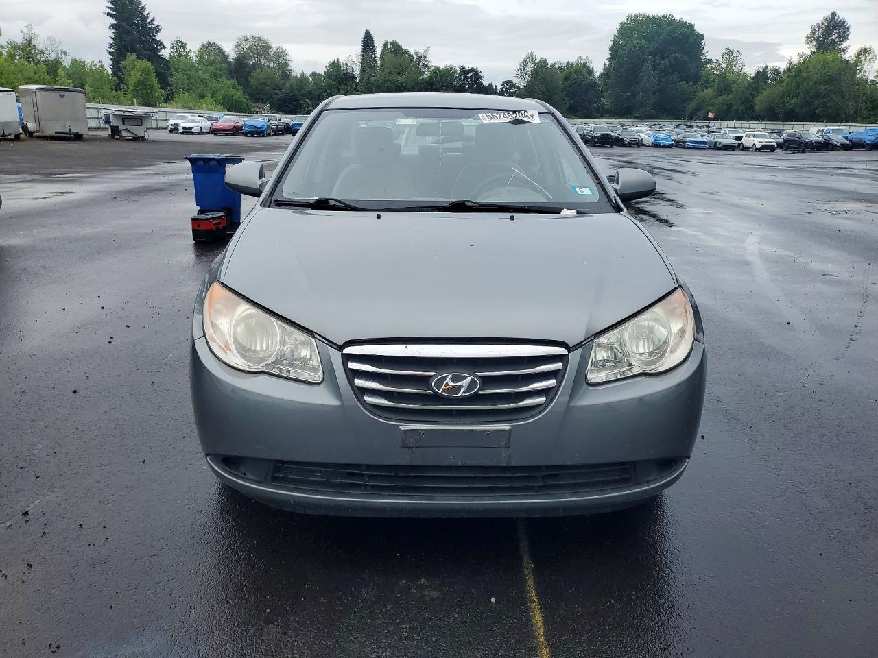 2010 Hyundai Elantra Blue Серый vin: KMHDU4AD6AU170075