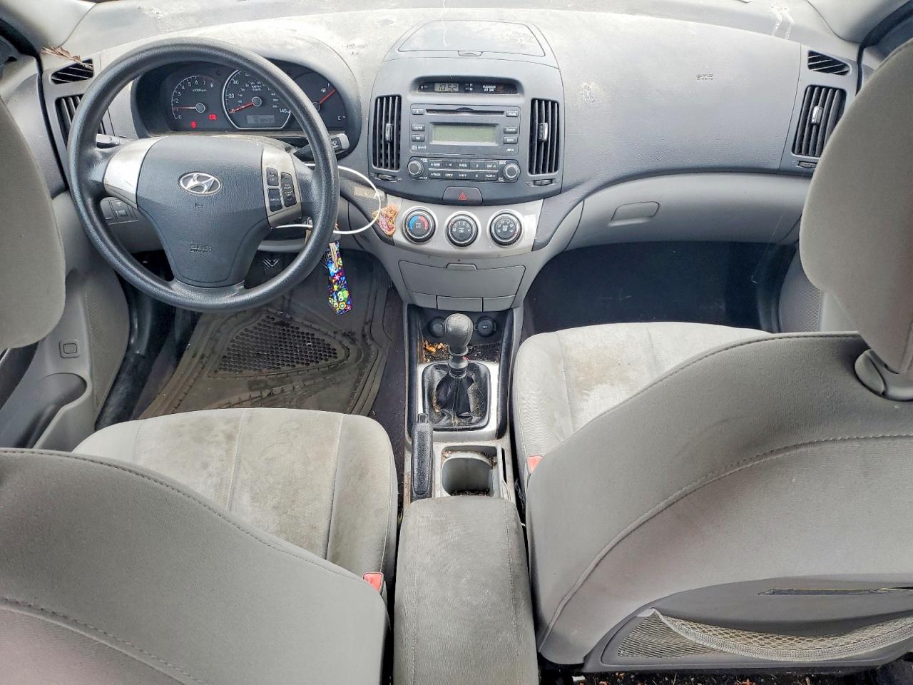 2010 Hyundai Elantra Blue Серый vin: KMHDU4AD6AU170075