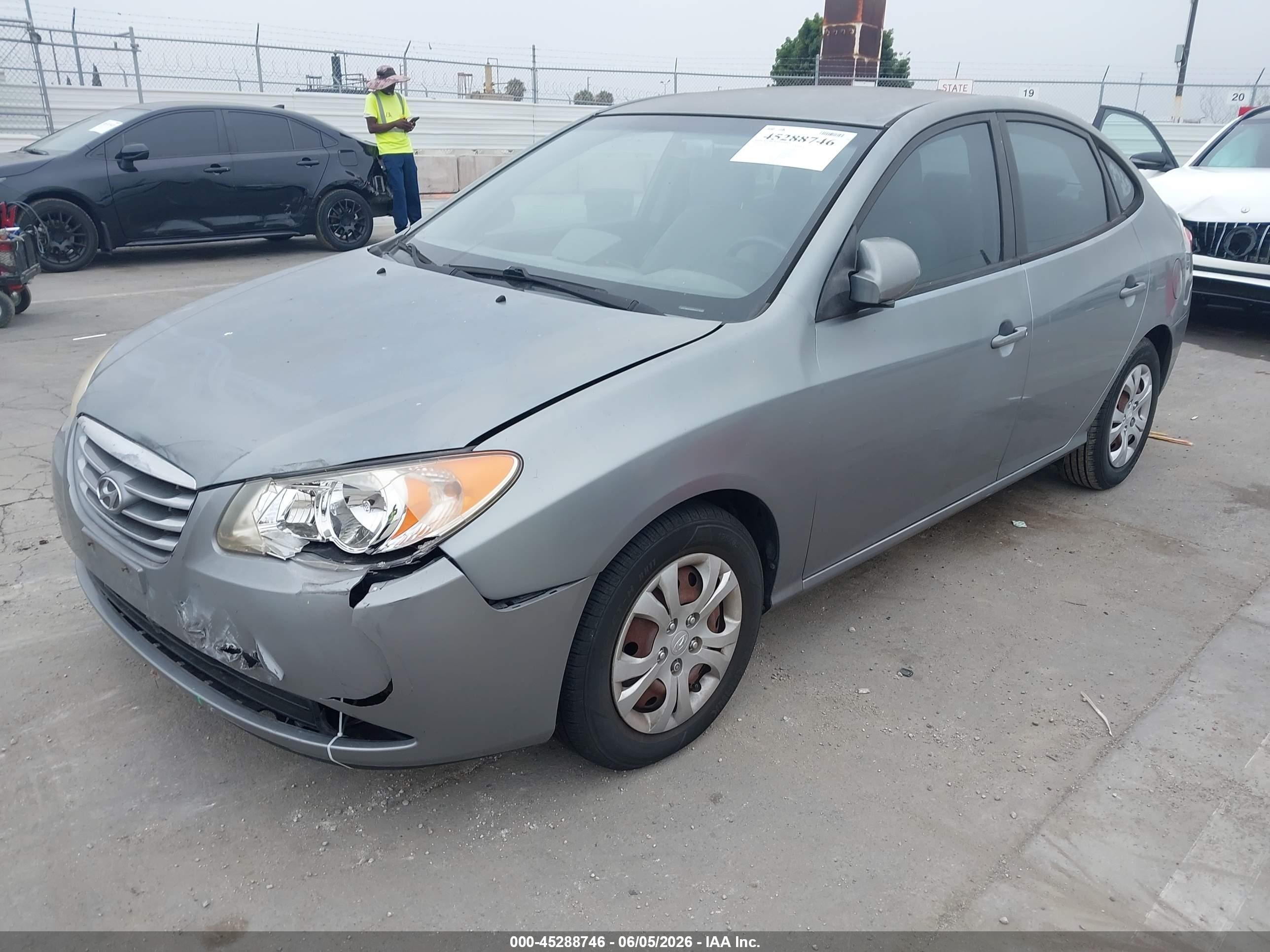 2010 Hyundai Elantra Gls Серебряный vin: KMHDU4AD6AU178080