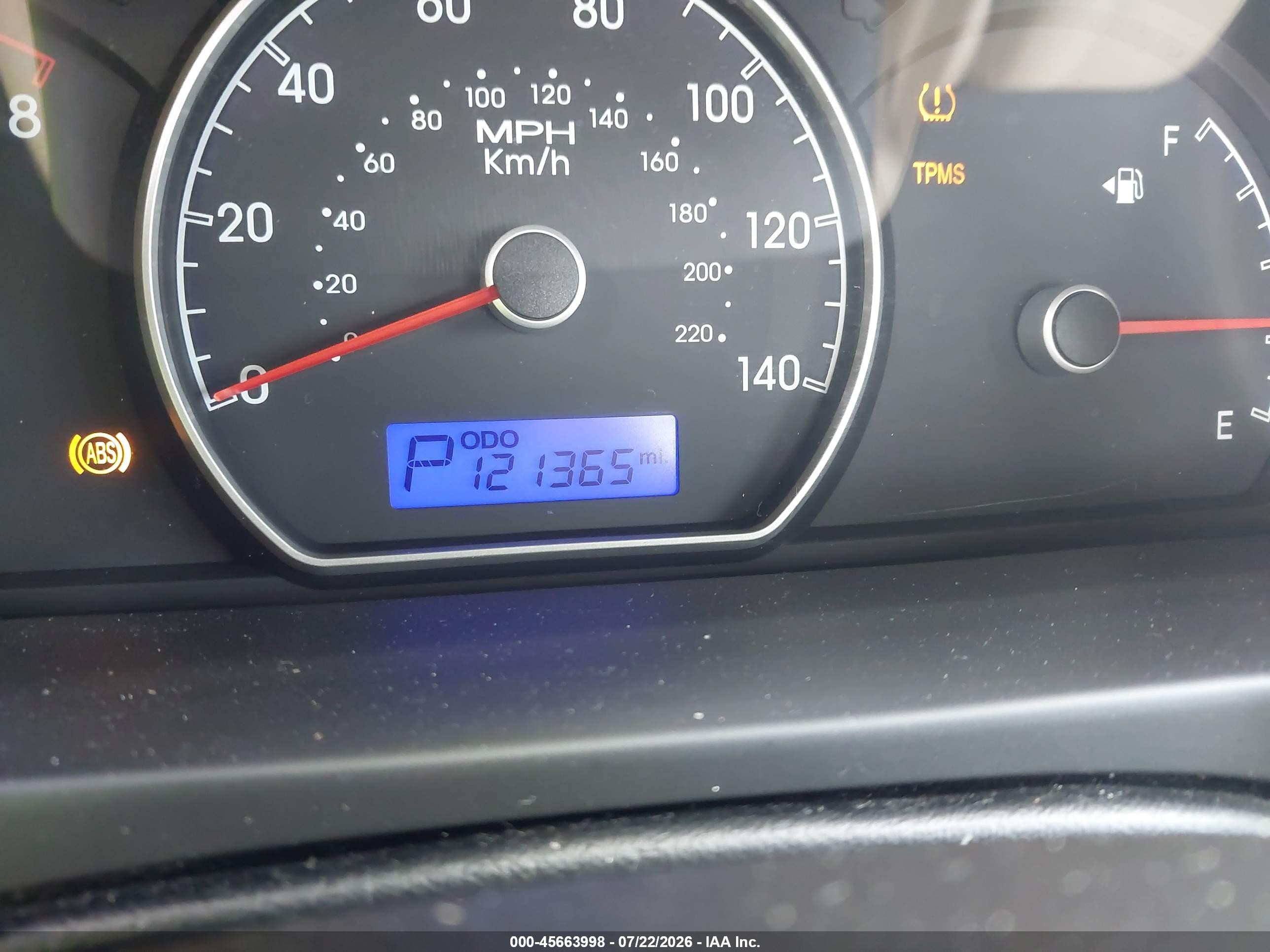 2010 Hyundai Elantra Gls Red vin: KMHDU4AD6AU197003