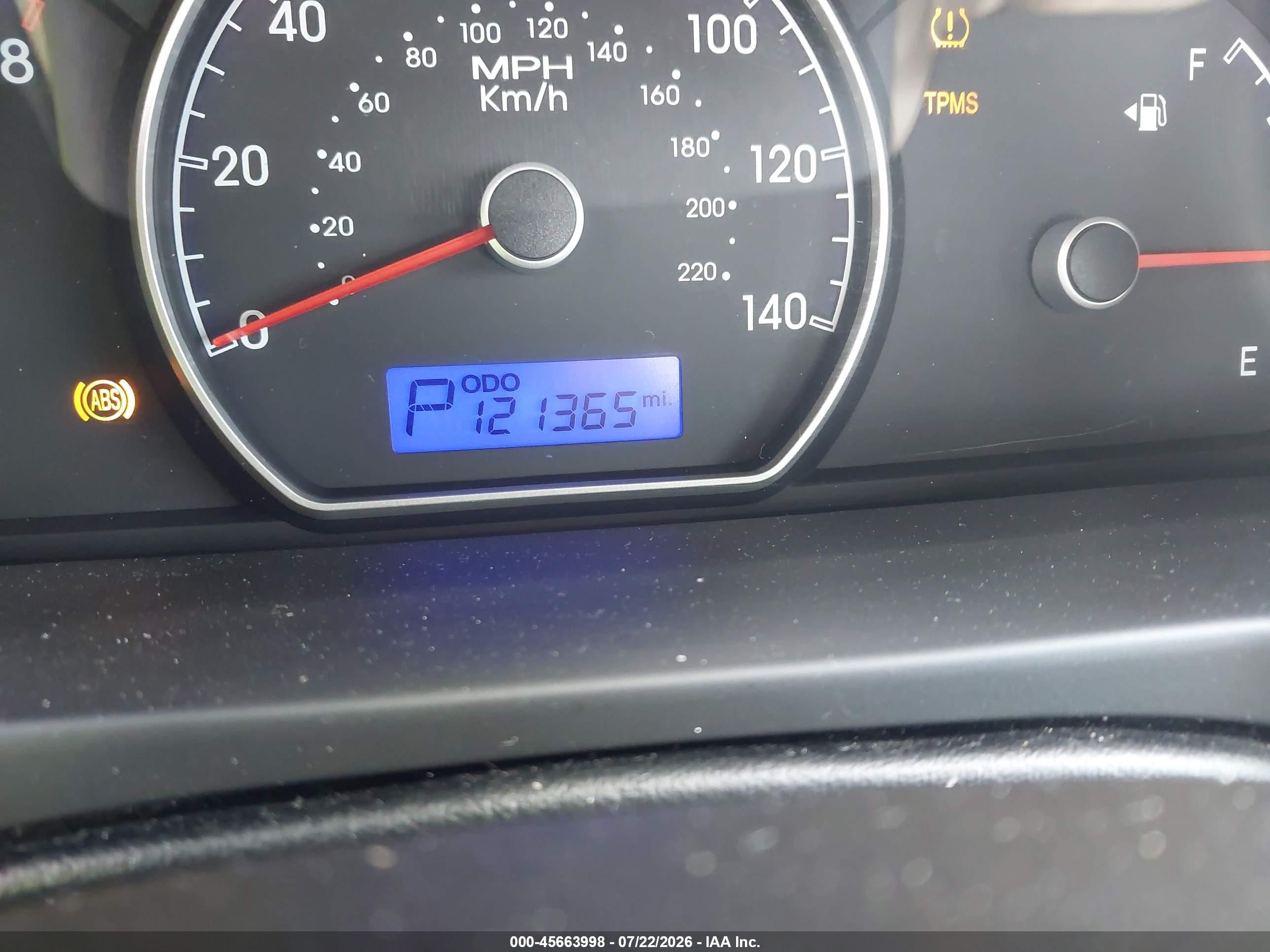 2010 Hyundai Elantra Gls Red vin: KMHDU4AD6AU197003