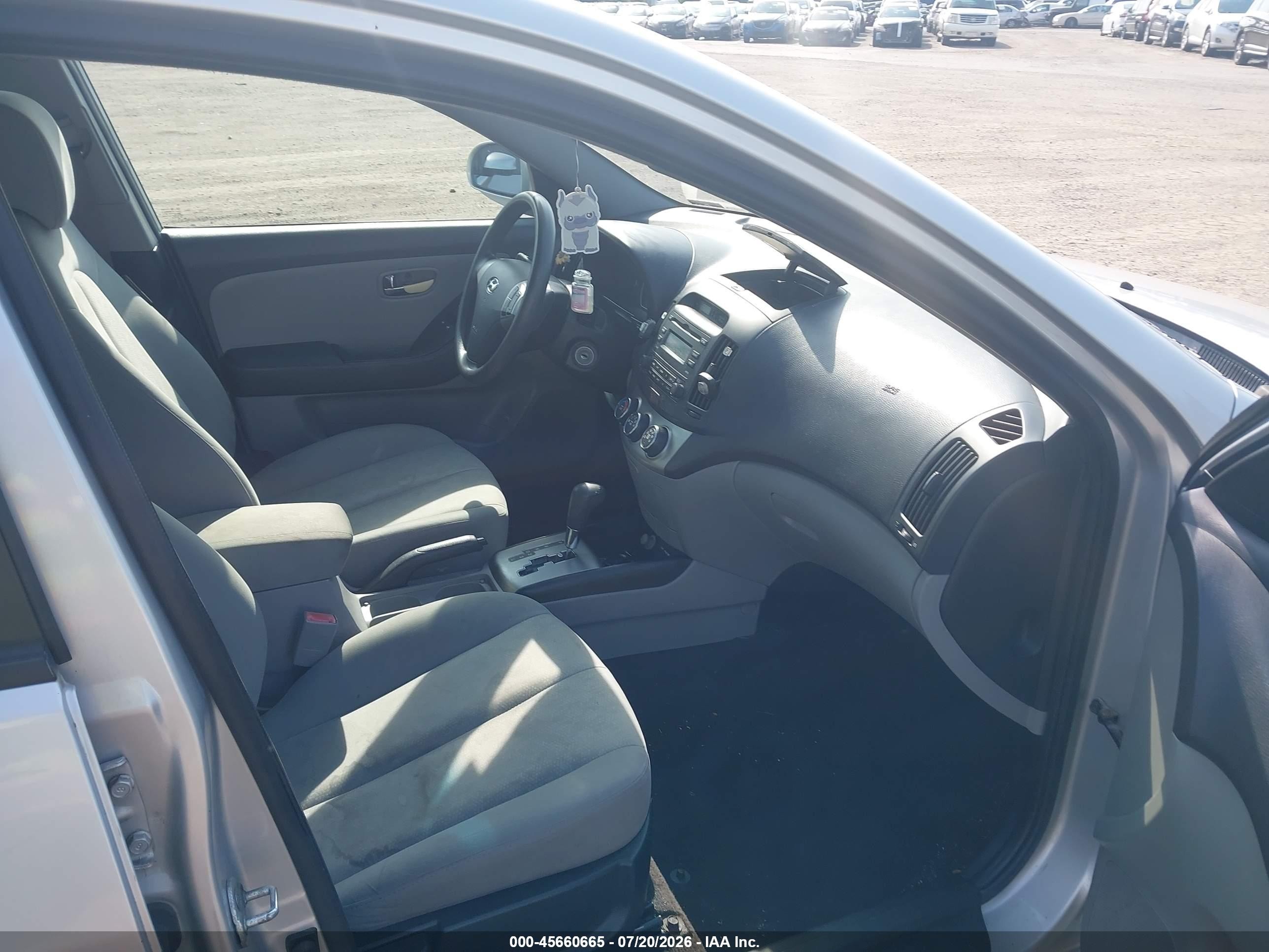 2010 Hyundai Elantra Gls Silver vin: KMHDU4AD6AU845035