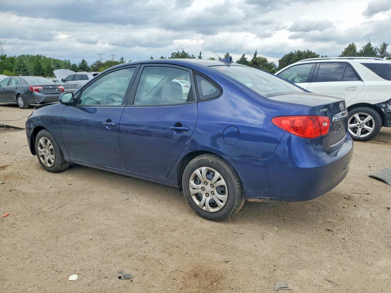 2010 Hyundai Elantra Gls Blue vin: KMHDU4AD6AU884949