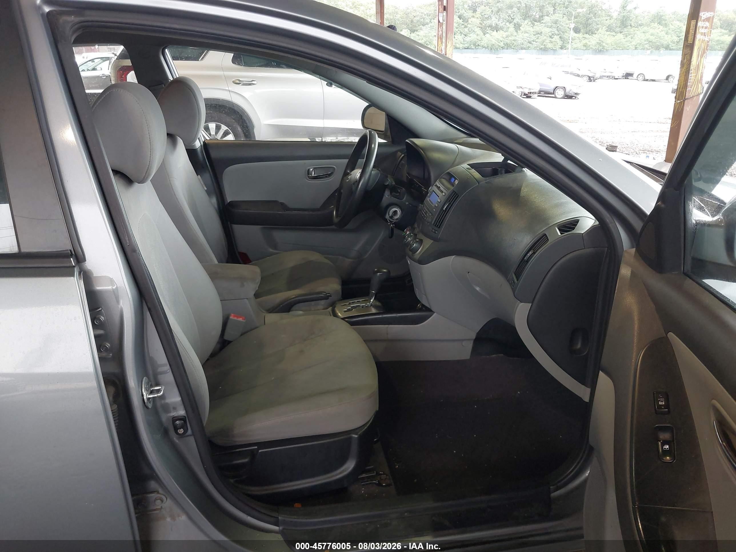 2010 Hyundai Elantra Gls Gray vin: KMHDU4AD6AU911888