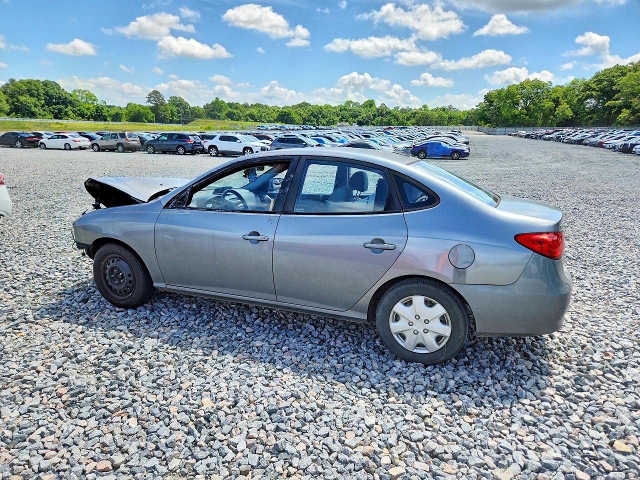 2010 Hyundai Elantra Gls Gray vin: KMHDU4AD6AU912992