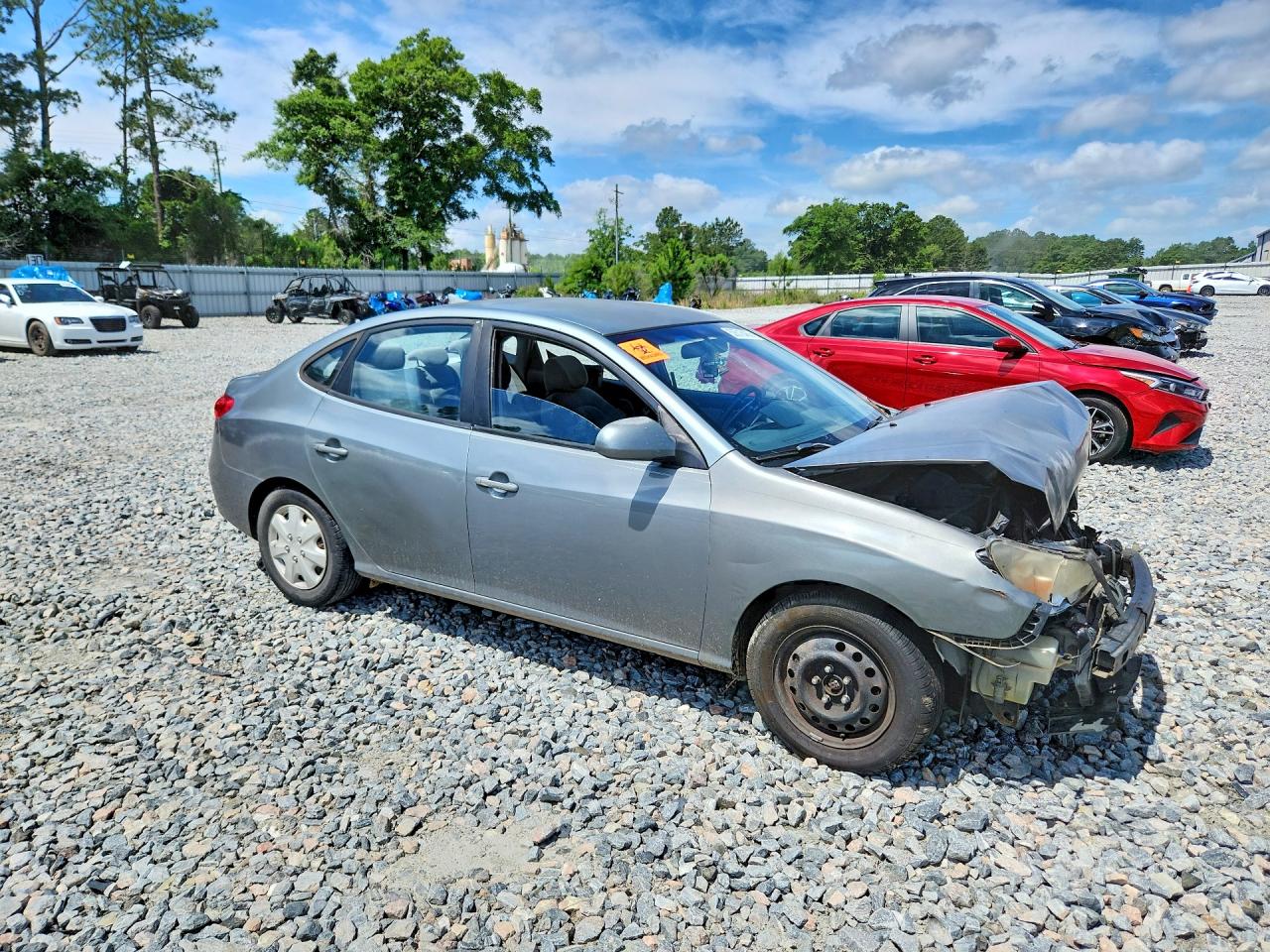 2010 Hyundai Elantra Gls Gray vin: KMHDU4AD6AU912992