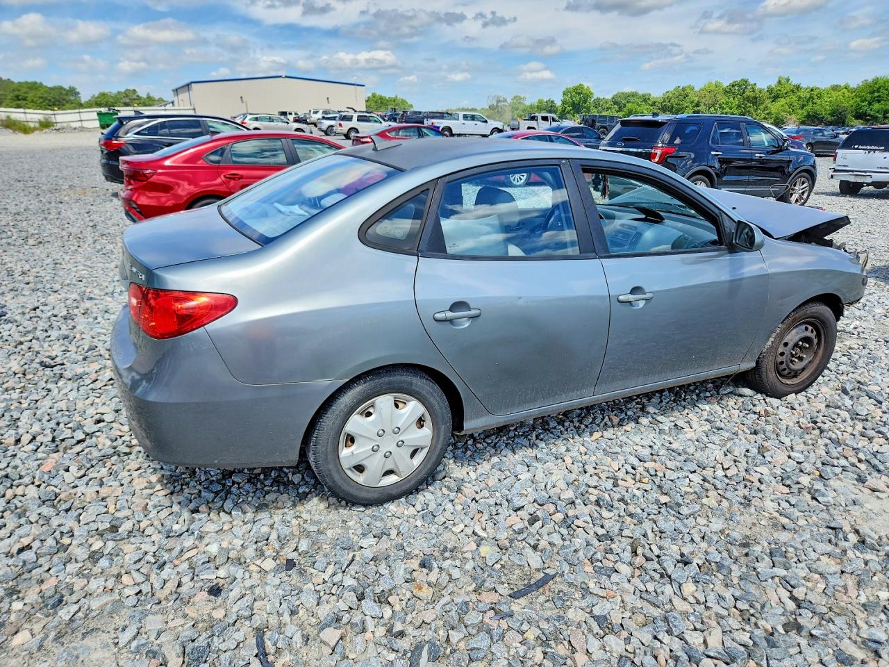 2010 Hyundai Elantra Gls Gray vin: KMHDU4AD6AU912992
