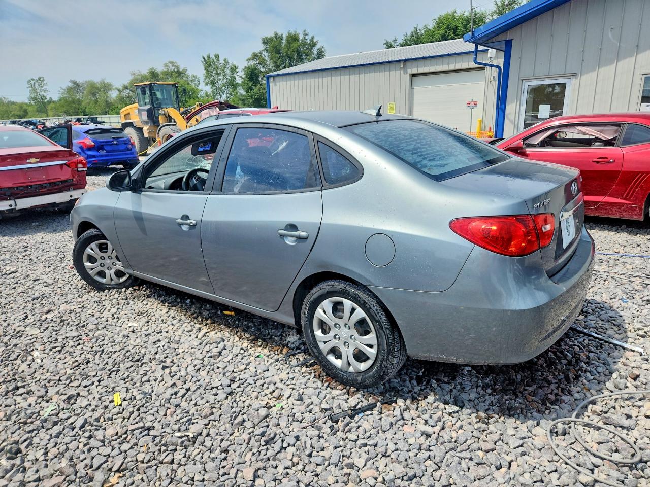2010 Hyundai Elantra Gls Gray vin: KMHDU4AD6AU938783