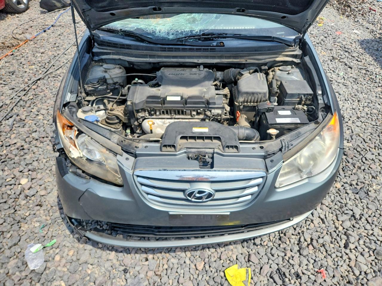2010 Hyundai Elantra Gls Gray vin: KMHDU4AD6AU938783
